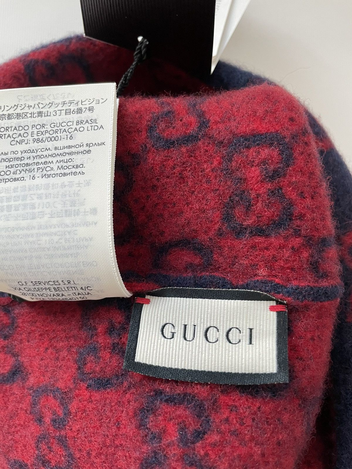 Gucci Rare BrandNEW Classic Gucci GG Logo Wool Hat Limited Edition Size ONE SIZE - 8 Thumbnail