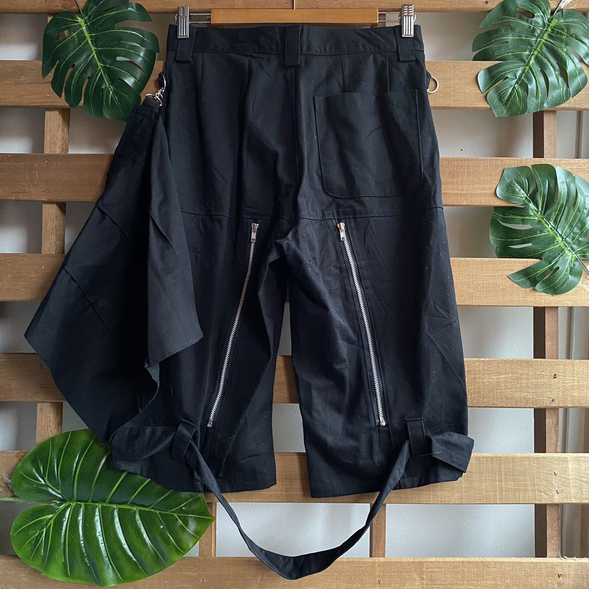 No Future Bondage Punk Layer Skirt 3q Pants