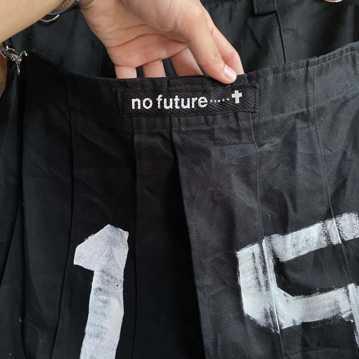 Japanese Brand × No Future × Seditionaries No Future Bondage Punk Layer Skirt 3q Pants Size 30" / US 8 / IT 44 - 12 Thumbnail