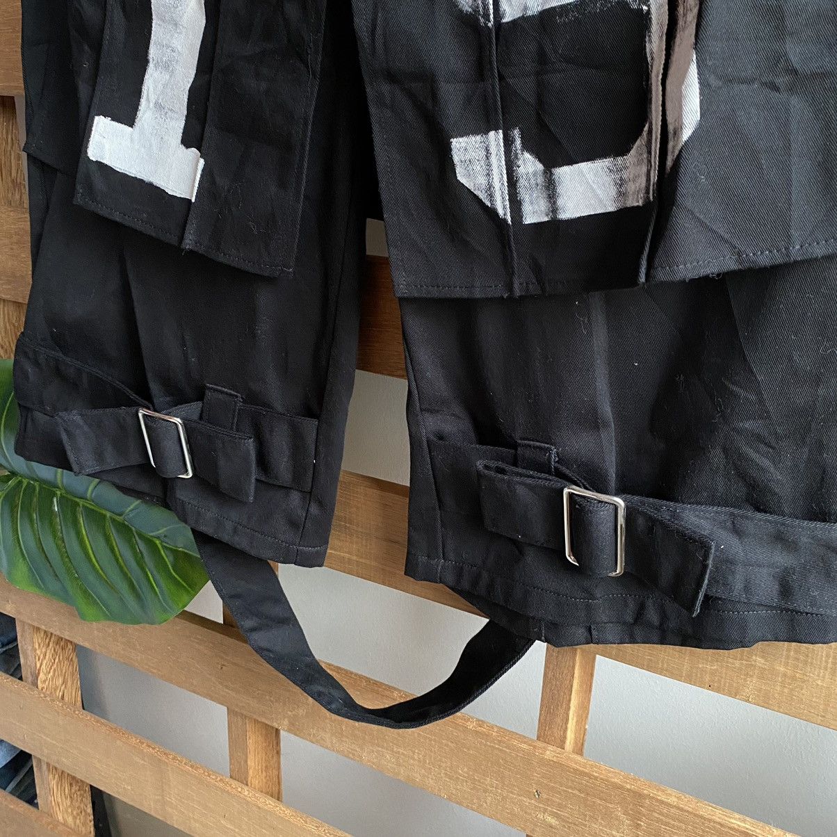 Japanese Brand × No Future × Seditionaries No Future Bondage Punk Layer Skirt 3q Pants Size 30" / US 8 / IT 44 - 11 Thumbnail