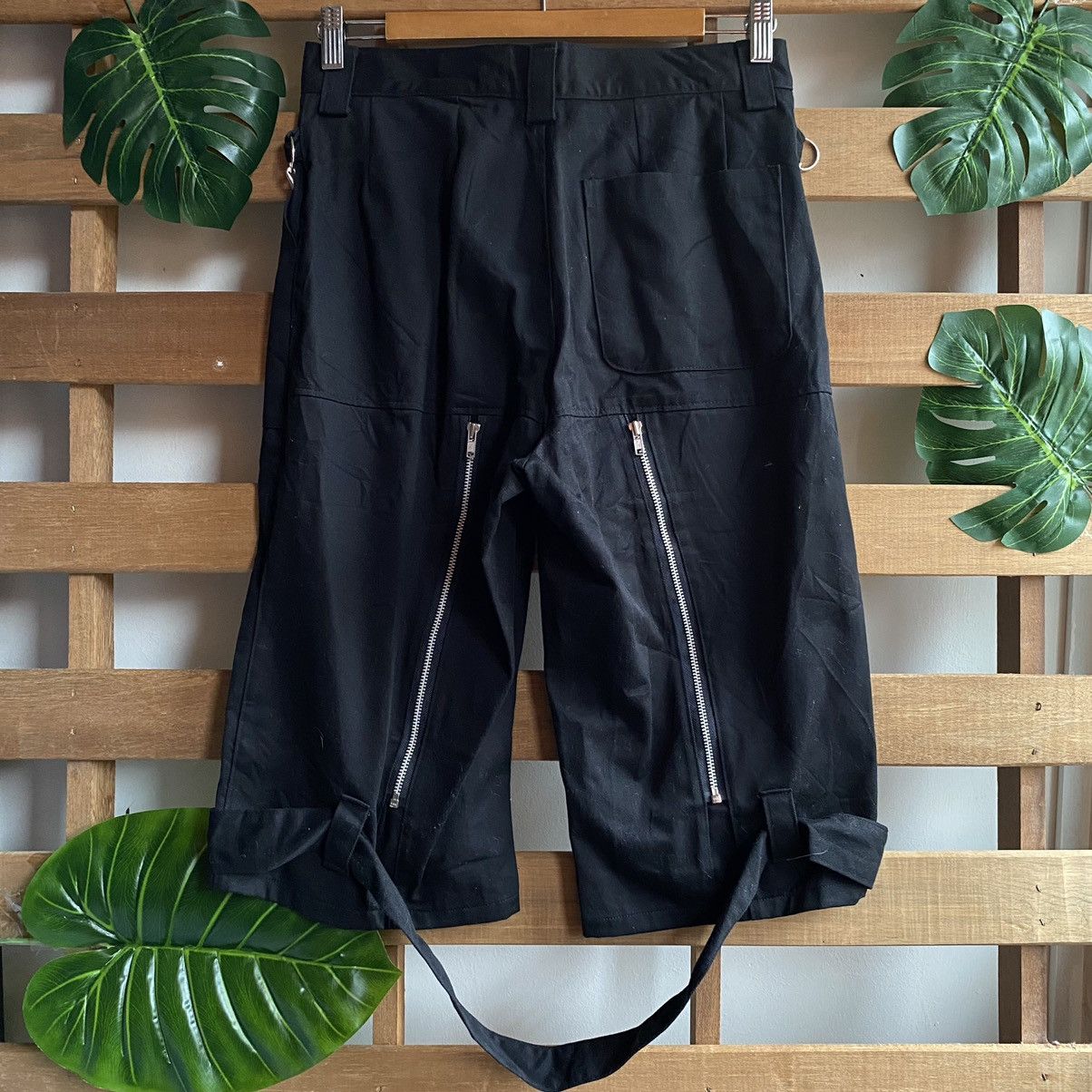Japanese Brand × No Future × Seditionaries No Future Bondage Punk Layer Skirt 3q Pants Size 30" / US 8 / IT 44 - 3 Thumbnail