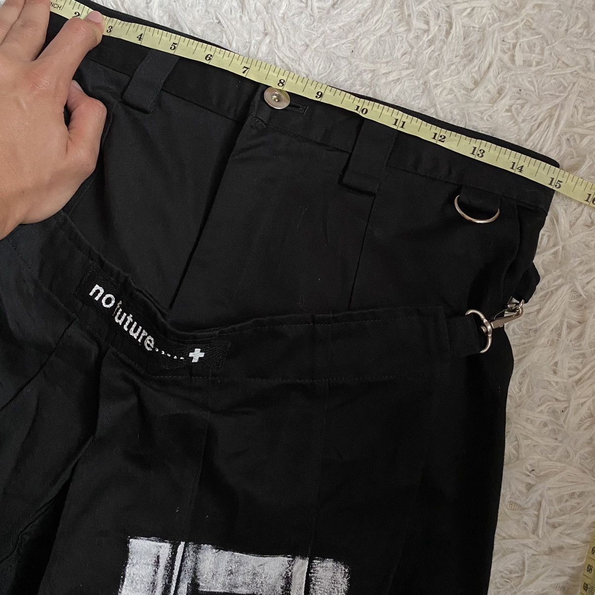 Japanese Brand × No Future × Seditionaries No Future Bondage Punk Layer Skirt 3q Pants Size 30" / US 8 / IT 44 - 16 Thumbnail