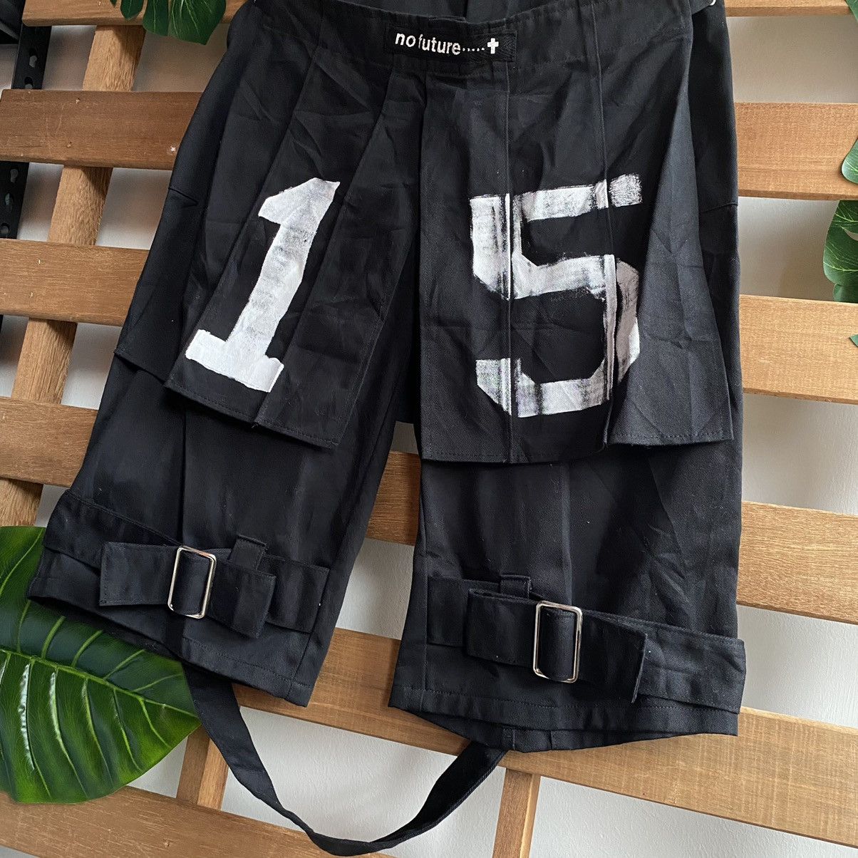 Japanese Brand × No Future × Seditionaries No Future Bondage Punk Layer Skirt 3q Pants Size 30" / US 8 / IT 44 - 10 Thumbnail