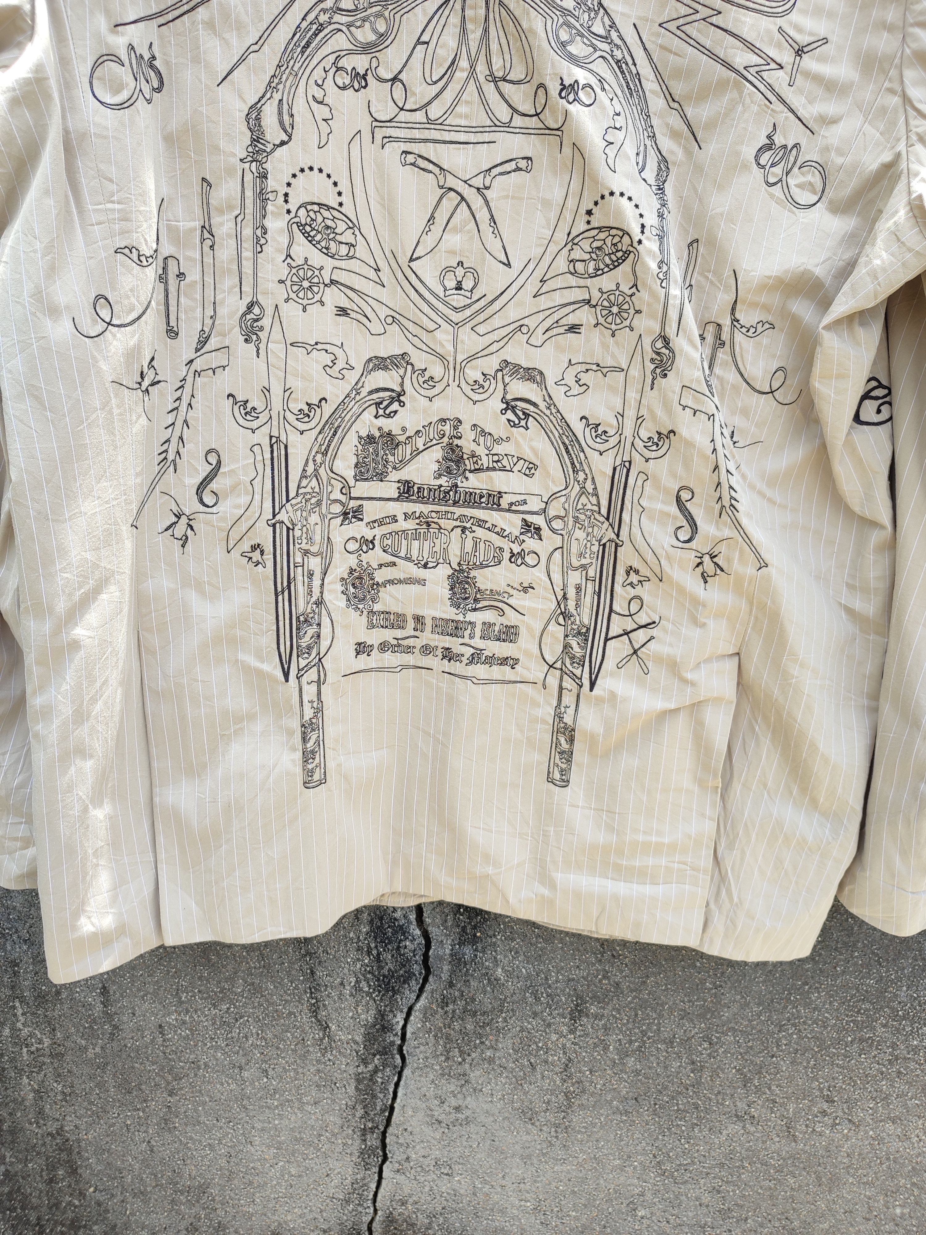 Artful Dodger Artful Dodger Embroidered Blazer (3XL) Size US XL / EU 56 / 4 - 2 Thumbnail