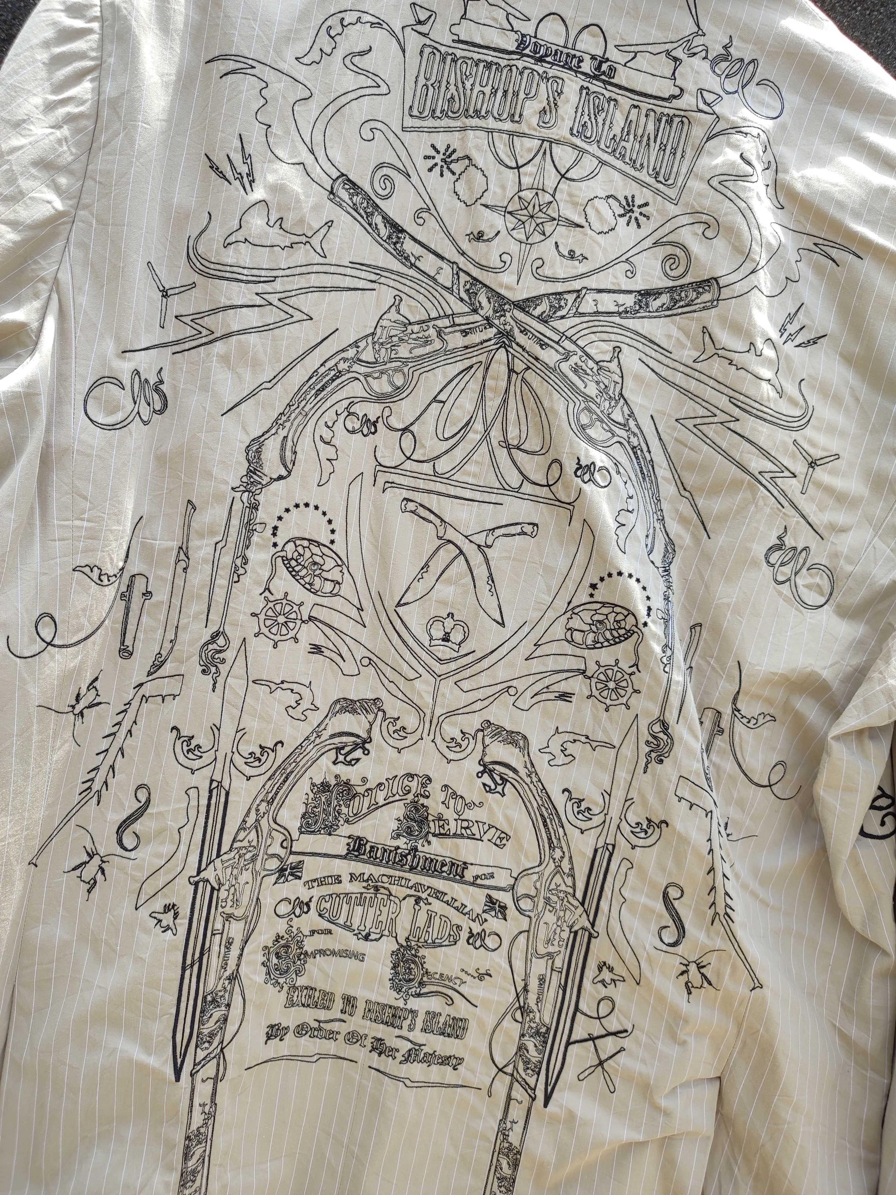 Artful Dodger Artful Dodger Embroidered Blazer (3XL) Size US XL / EU 56 / 4 - 3 Thumbnail