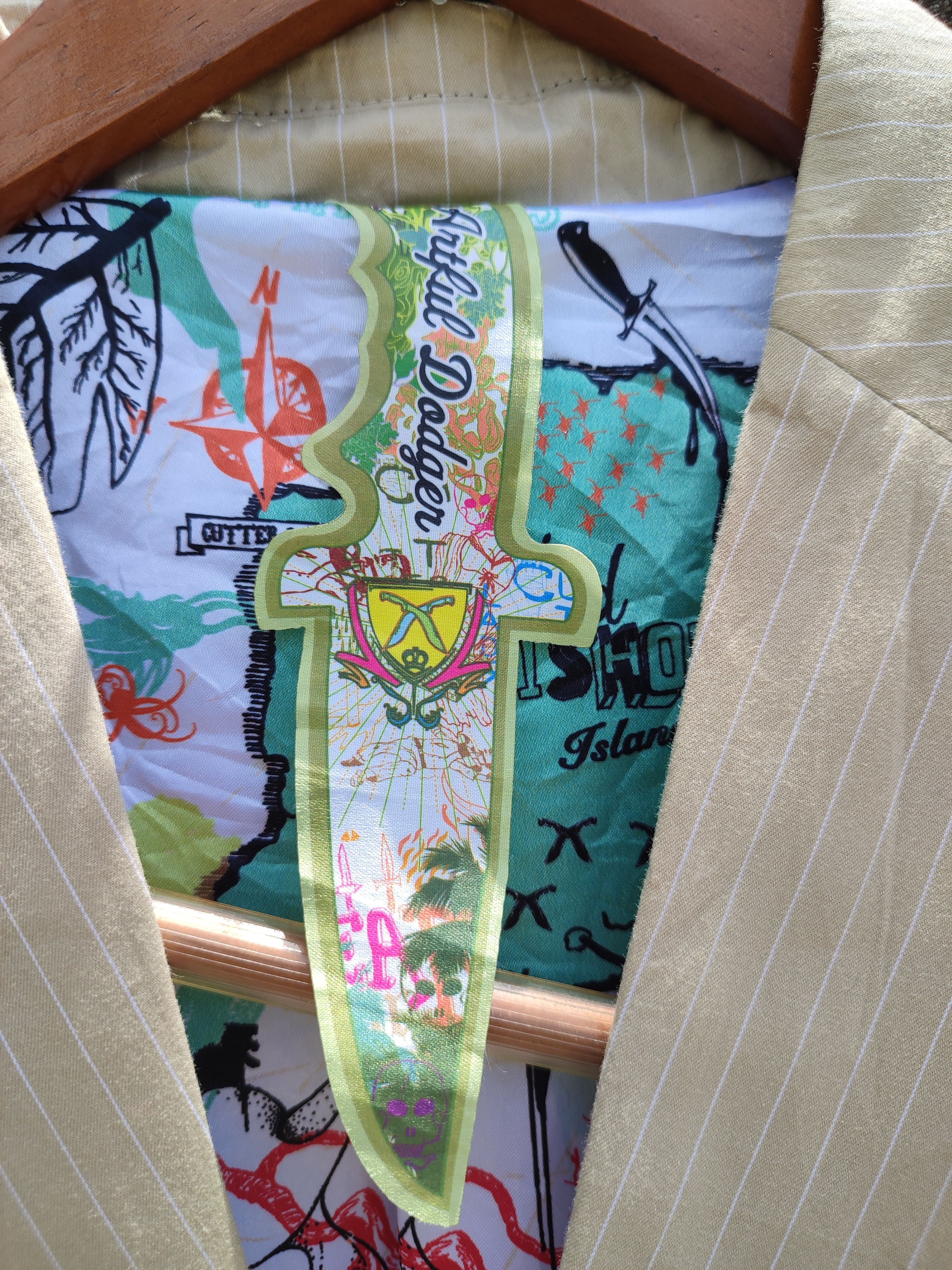 Artful Dodger Artful Dodger Embroidered Blazer (3XL) Size US XL / EU 56 / 4 - 9 Thumbnail