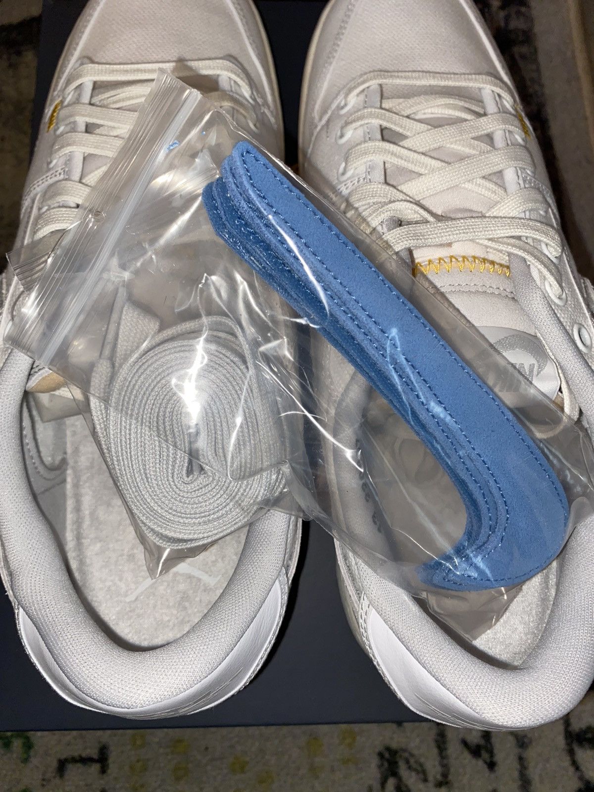 Jordan Brand × Nike × Union LA Jordan 1 Retro AJKO Low SP Union White Canvas Size US 13 / EU 46 - 6 Thumbnail