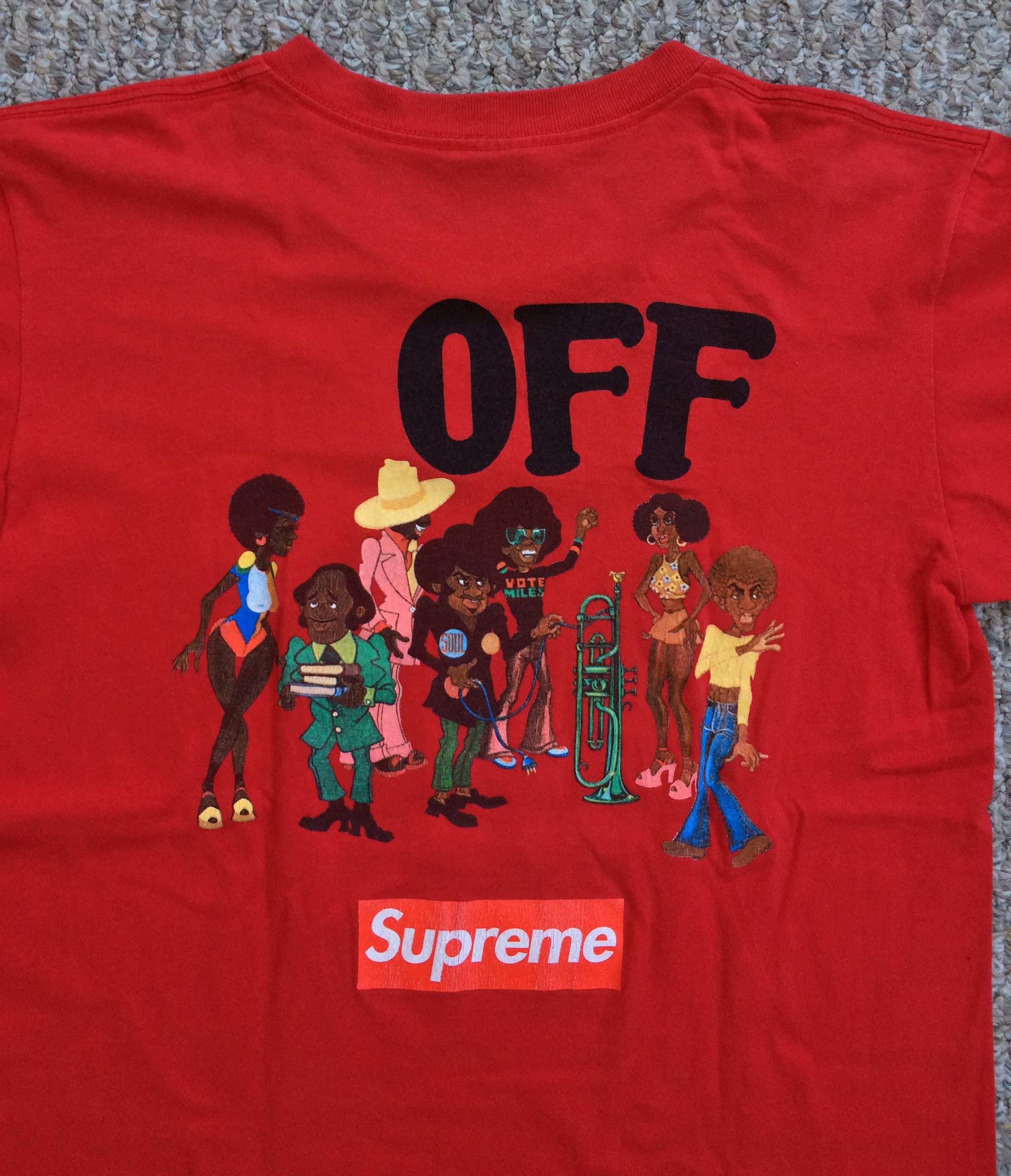 Supreme F/W 2008 Supreme x Miles Davis On The Corner Tee Size US M / EU 48-50 / 2 - 6 Thumbnail