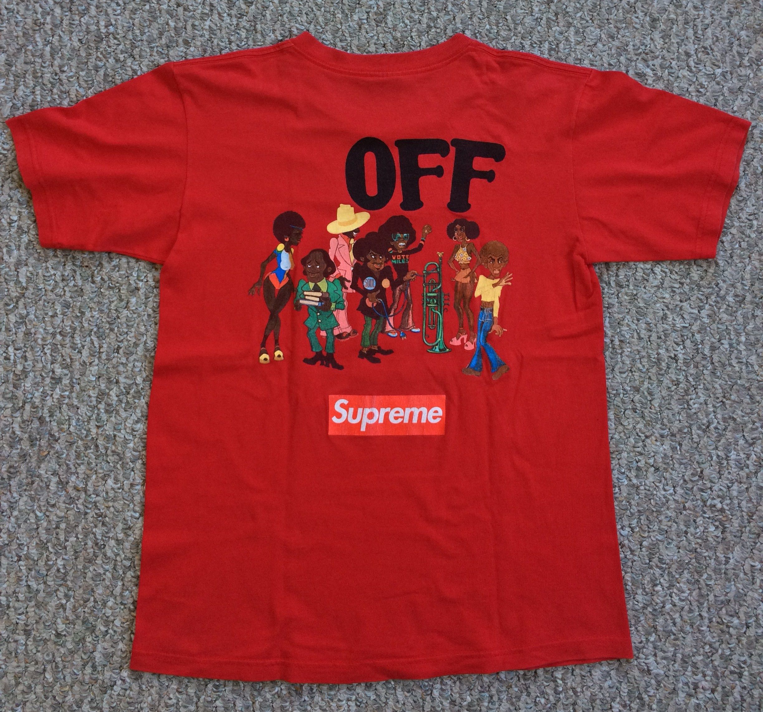 Supreme F/W 2008 Supreme x Miles Davis On The Corner Tee Size US M / EU 48-50 / 2 - 5 Thumbnail