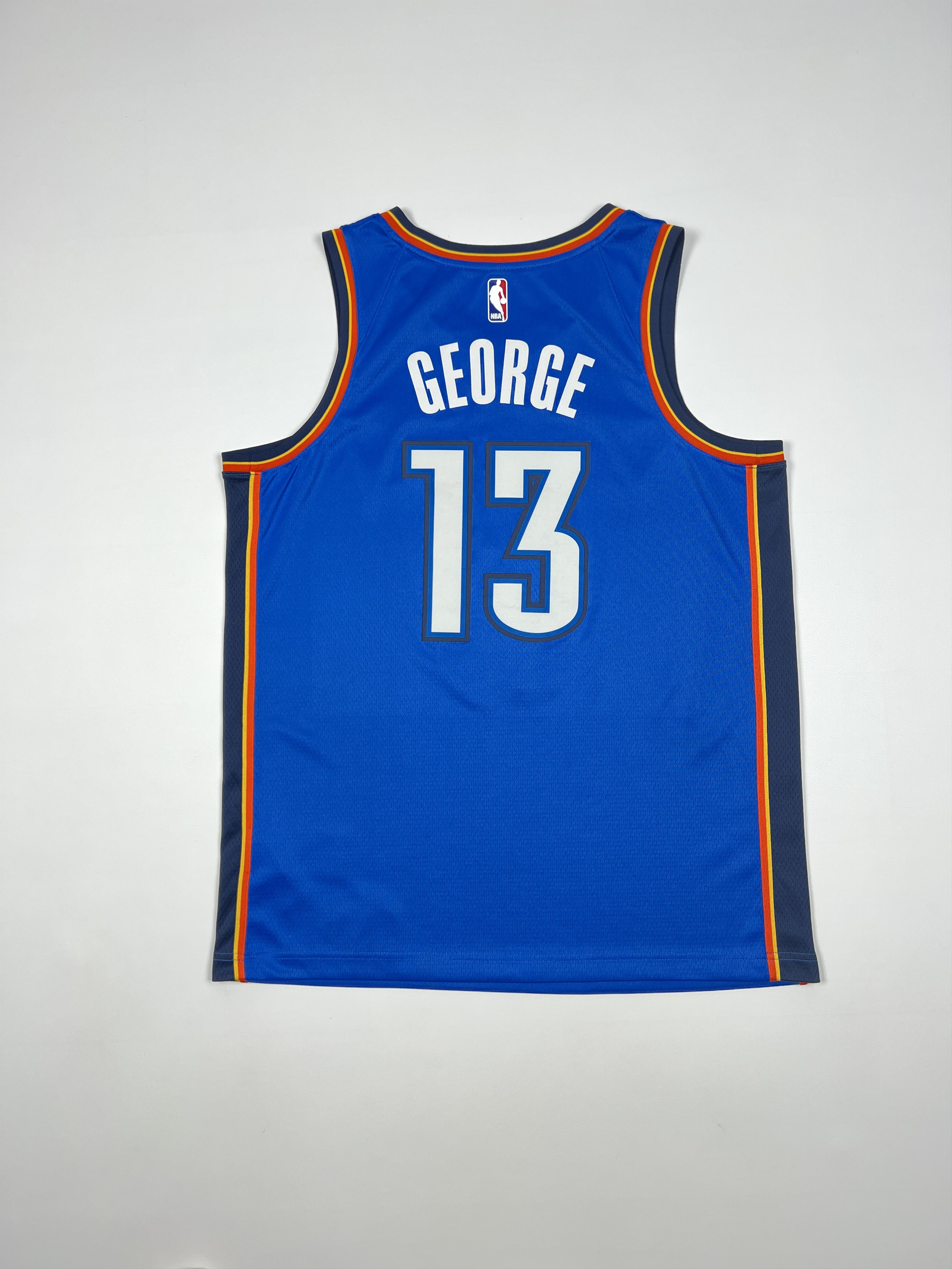 Nike Nike Oklahoma City Thunder #13 PAUL GEORGE Basketball Jersey Size US L / EU 52-54 / 3 - 6 Thumbnail
