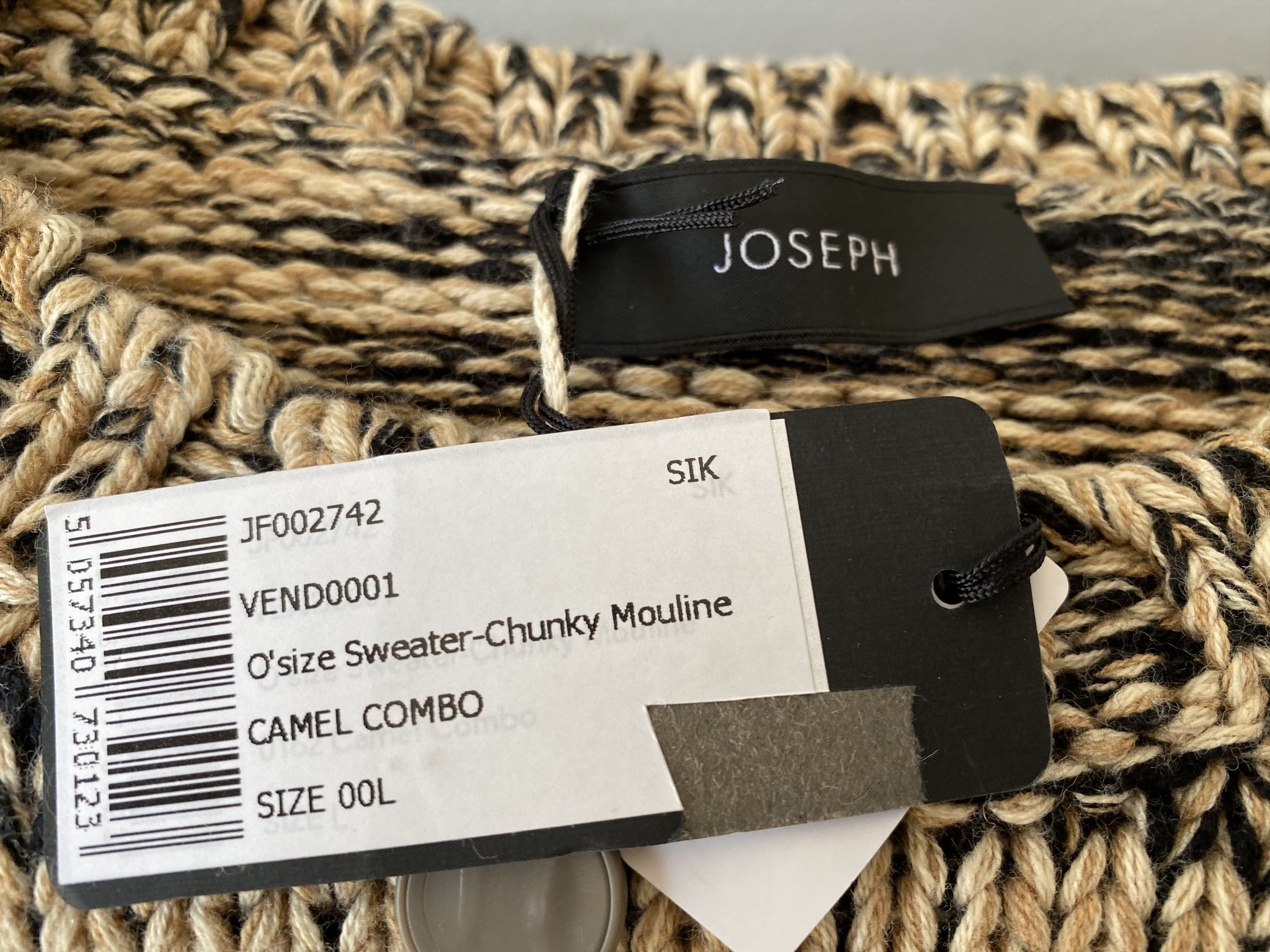 Joseph JOSEPH Oversized Chunky Mouline Knit Sweater L Size US L / EU 52-54 / 3 - 5 Thumbnail