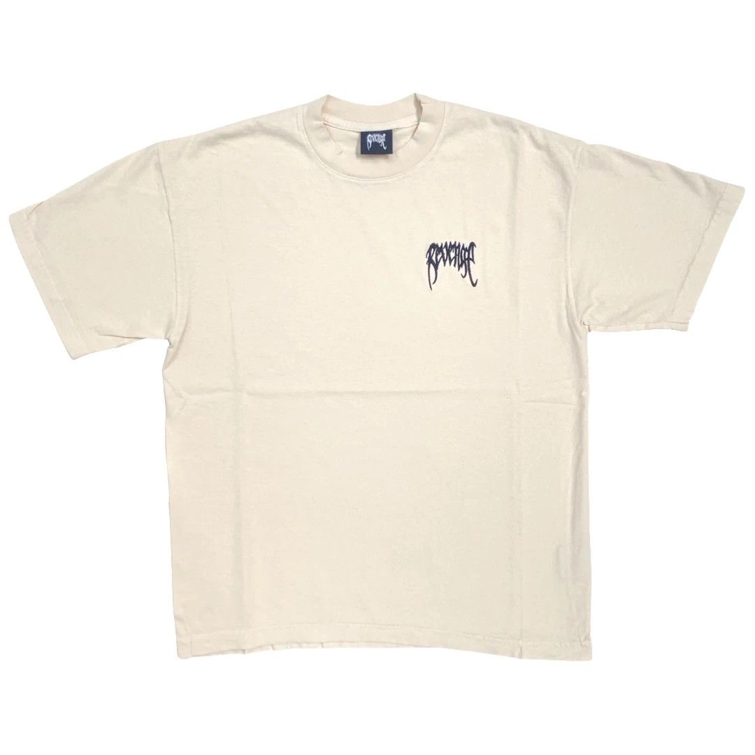 Revenge Revenge Basic Cream T-Shirt(Embroidered) Size US M / EU 48-50 / 2 - 1 Preview