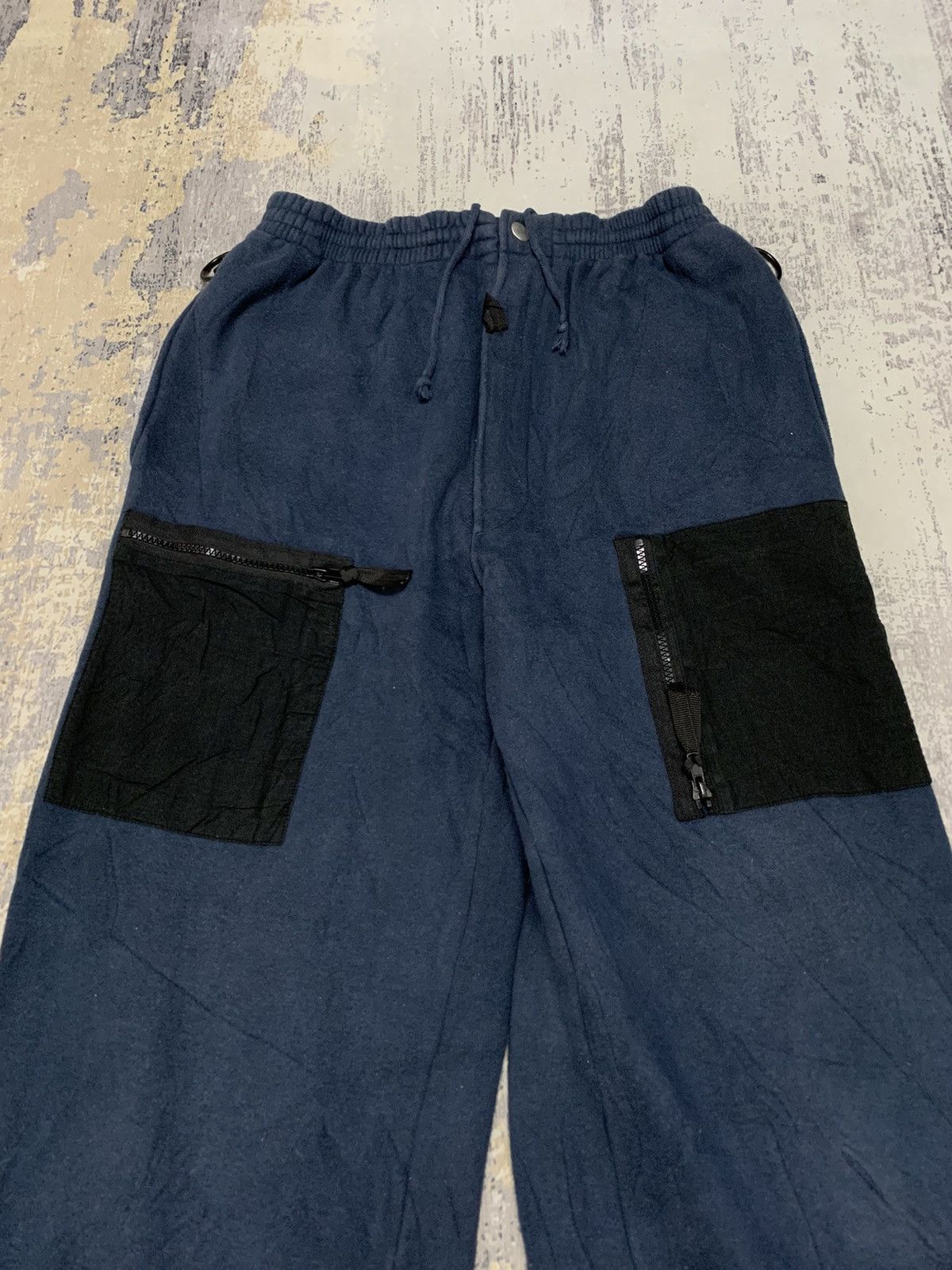 Japanese Brand Limpies Multipocket Tactical Baggy Sweat Pant 35x27.5 Size US 35 - 5 Thumbnail