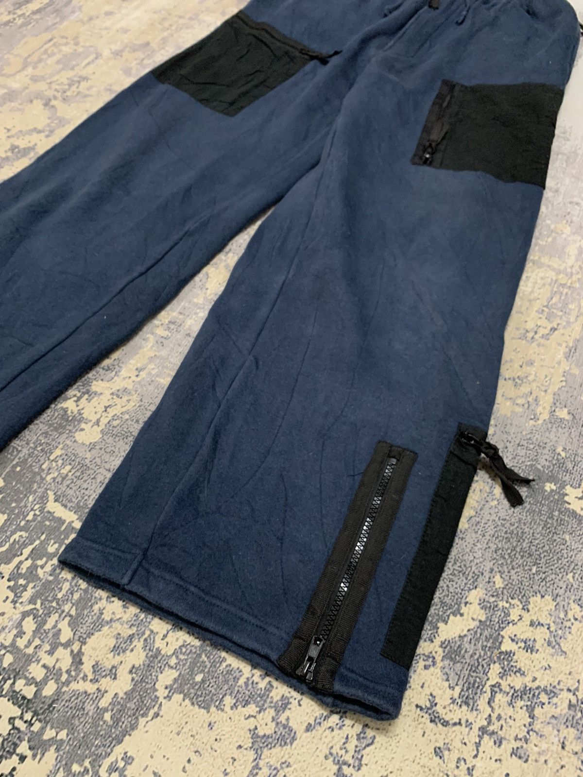 Japanese Brand Limpies Multipocket Tactical Baggy Sweat Pant 35x27.5 Size US 35 - 4 Thumbnail