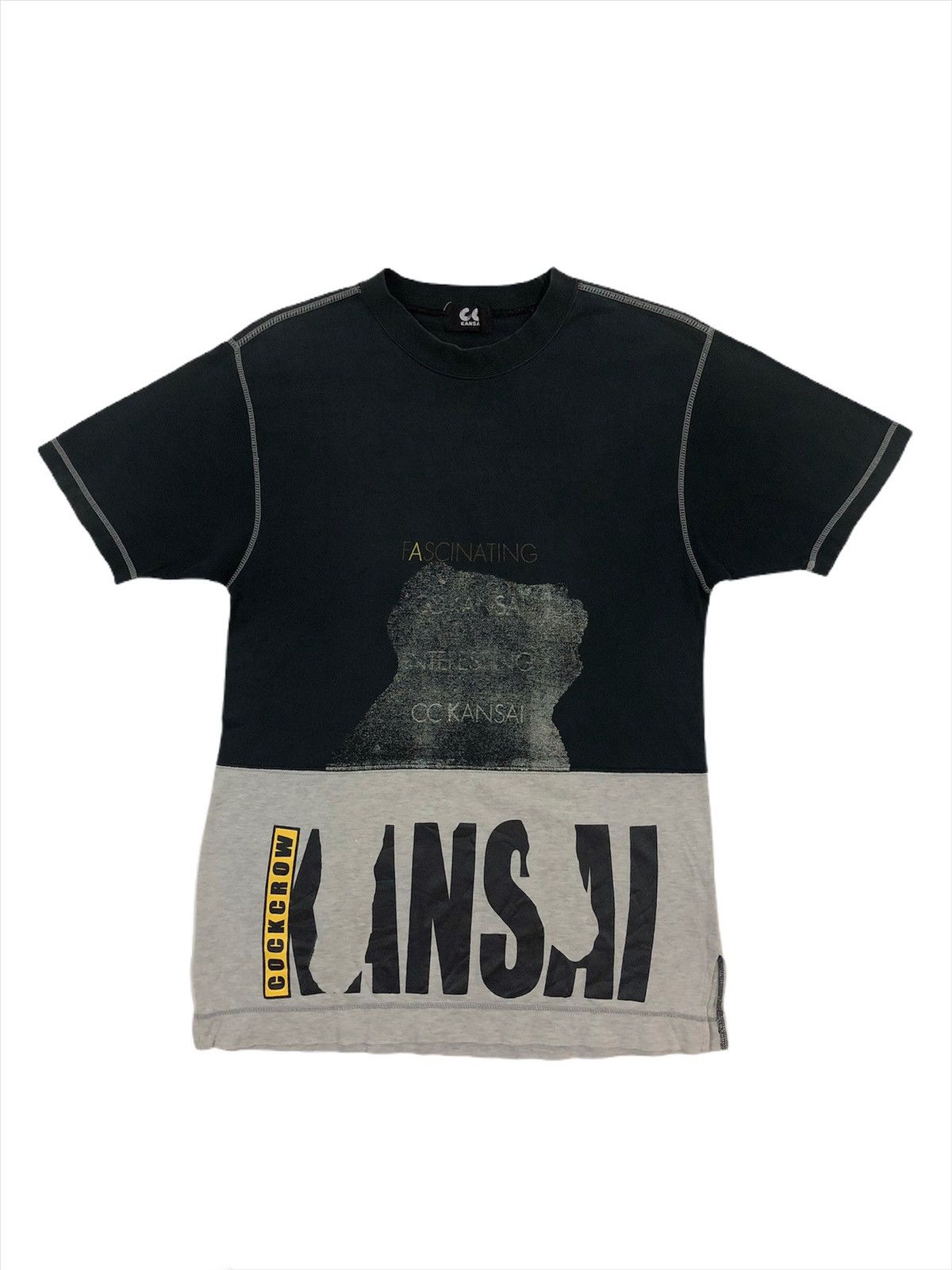 Kansai Yamamoto 80s Kansai Man CC ™️ Two Tones David Bowie Shirt Size US S / EU 44-46 / 1 - 1 Thumbnail