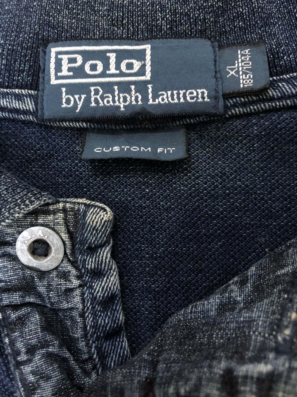 Polo Ralph Lauren GRAIL🔥Polo Ralph Lauren Pony Indigo O/S Polo Shirt Size US XL / EU 56 / 4 - 6 Thumbnail