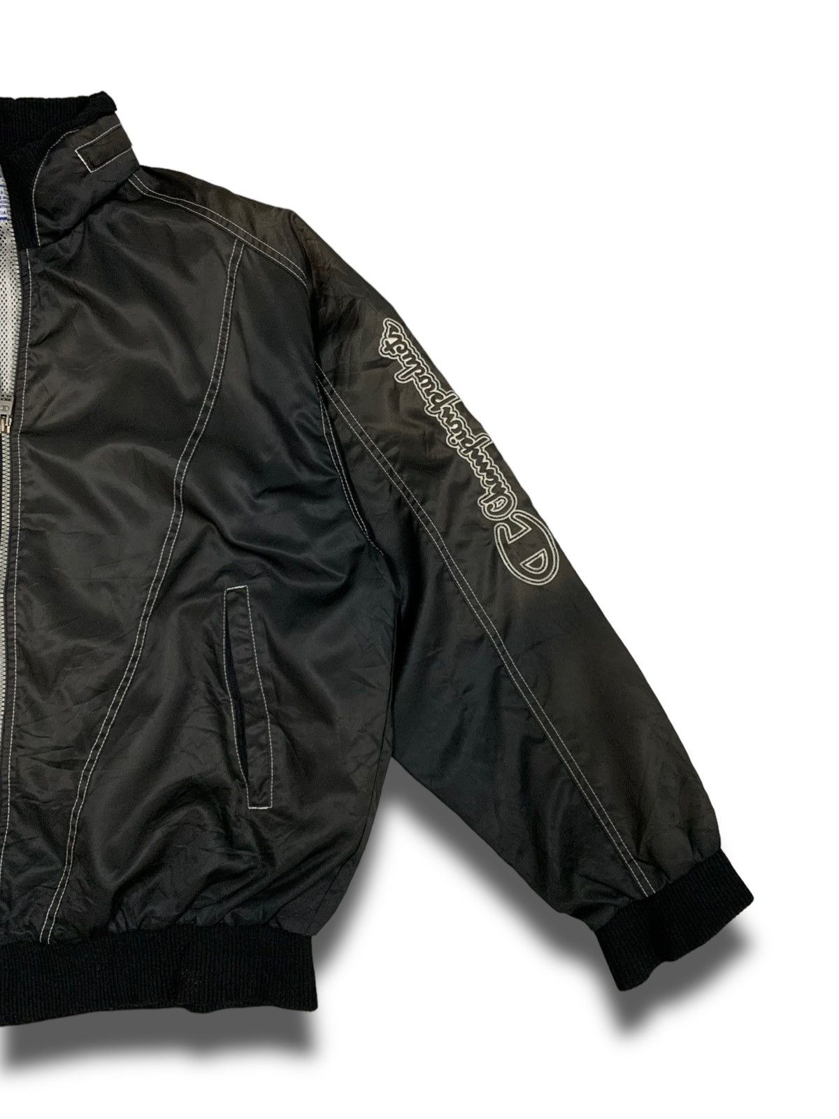 Champion Vintage 90s SUNFADED Champion Bomber Nylon Size US M / EU 48-50 / 2 - 3 Thumbnail