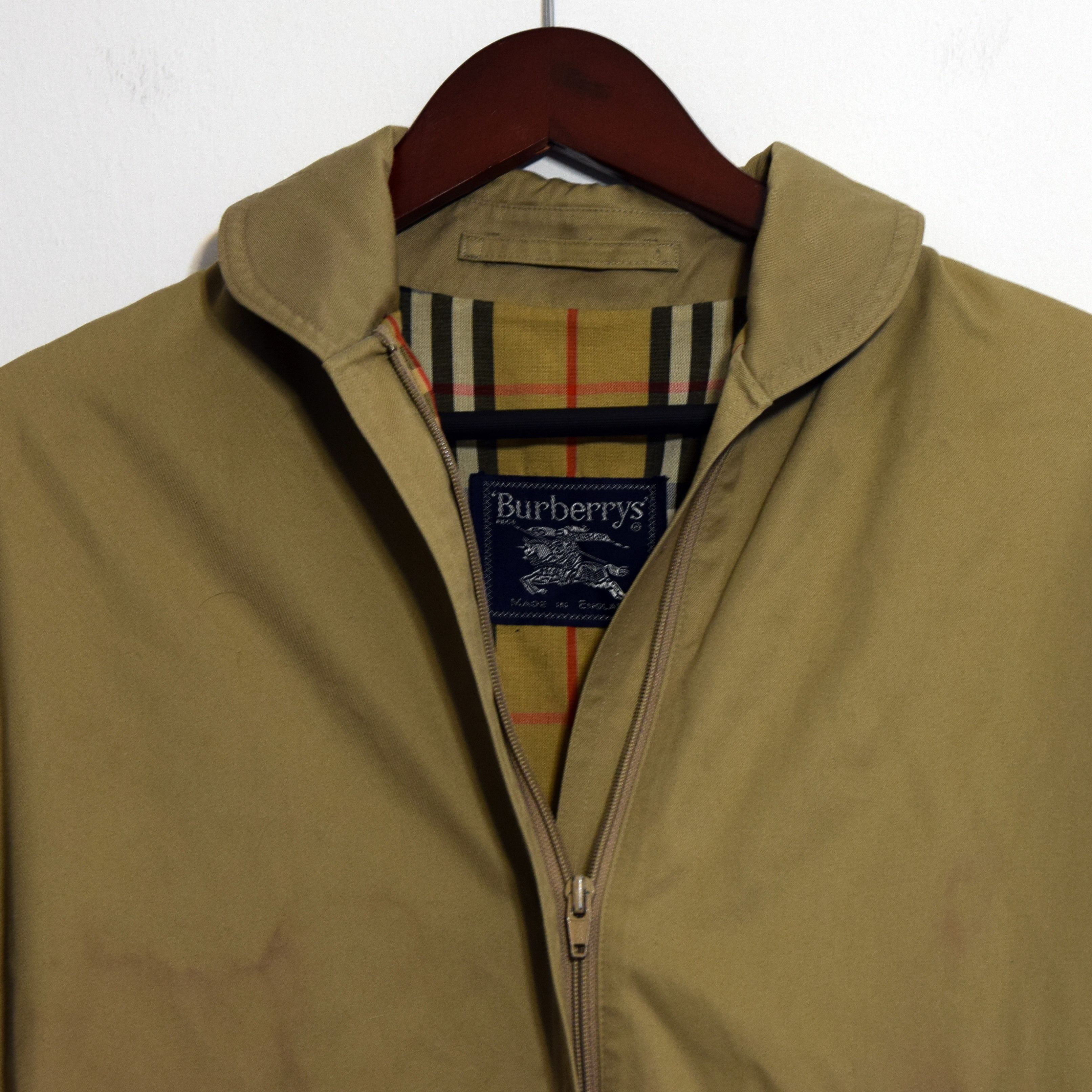 Burberry × Vintage 90s Women’s Regular Burberry Nova Check Jacket 10 Size ONE SIZE - 2 Thumbnail