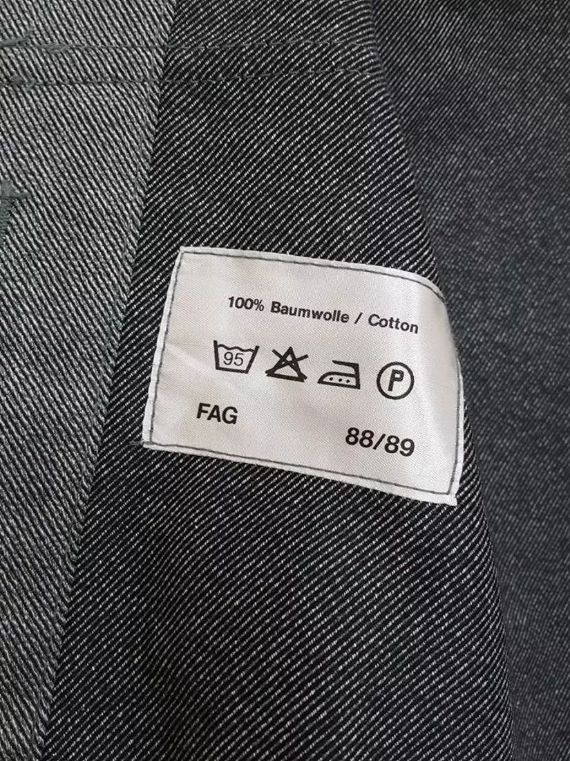 Other Swedish Military Cotton Micro Brush Twill Jean Jacket Size US M / EU 48-50 / 2 - 10 Thumbnail