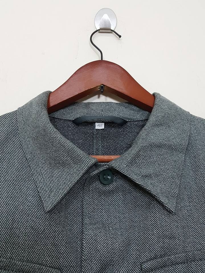 Other Swedish Military Cotton Micro Brush Twill Jean Jacket Size US M / EU 48-50 / 2 - 6 Thumbnail