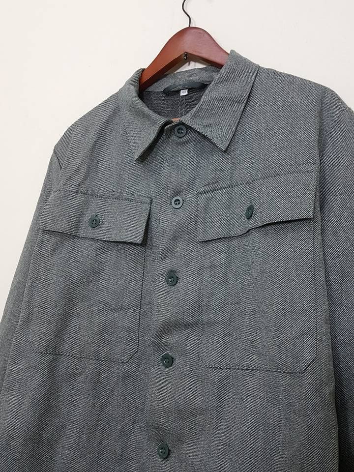 Other Swedish Military Cotton Micro Brush Twill Jean Jacket Size US M / EU 48-50 / 2 - 4 Thumbnail