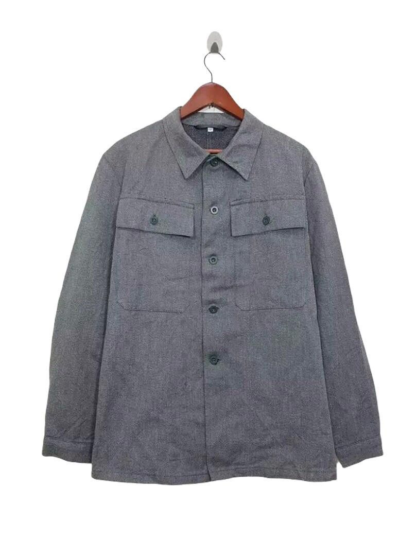 Other Swedish Military Cotton Micro Brush Twill Jean Jacket Size US M / EU 48-50 / 2 - 1 Thumbnail