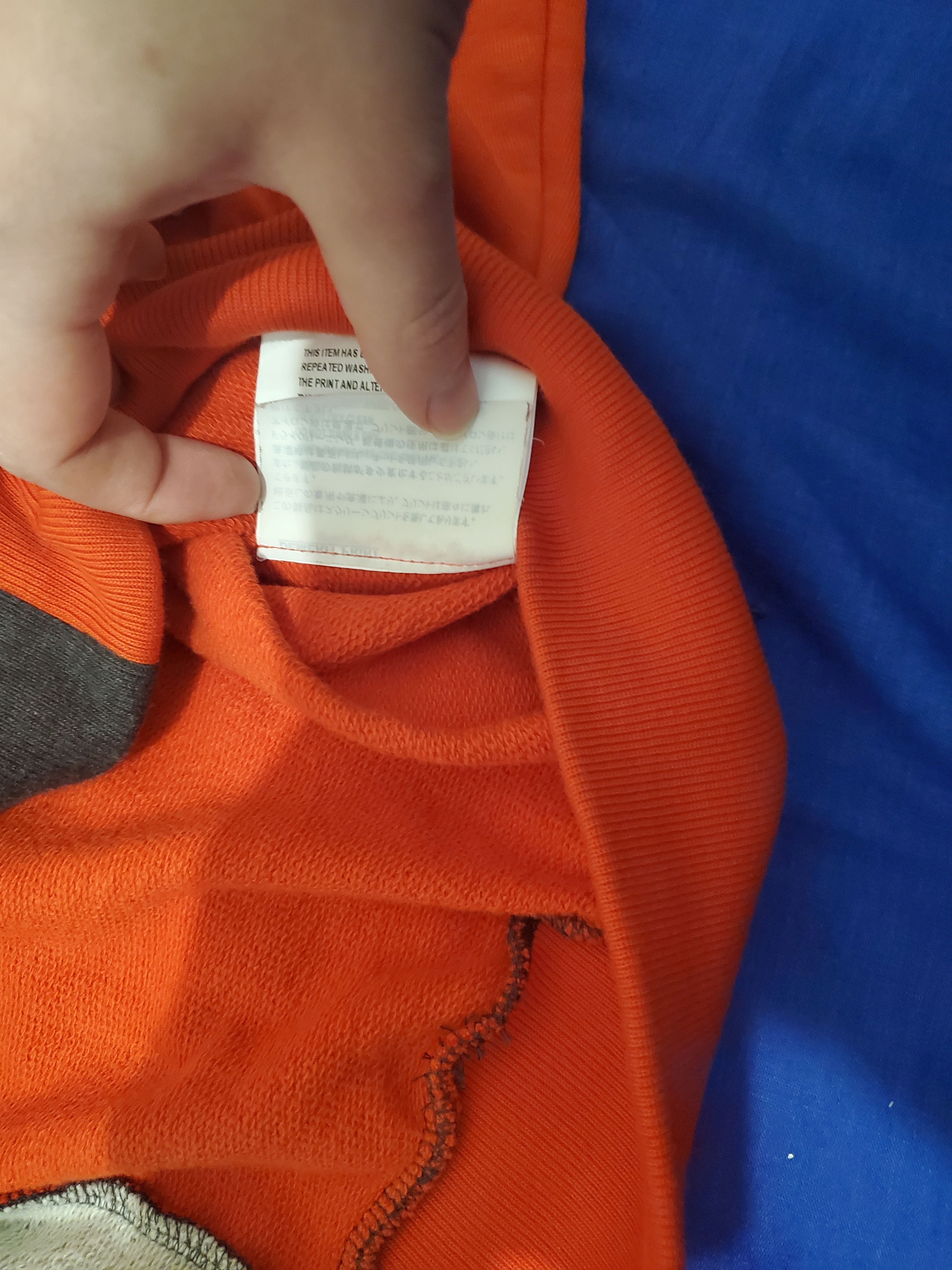 Gosha Rubchinskiy Gosha Rubchinskiy two tone combo sweater Size US M / EU 48-50 / 2 - 5 Thumbnail