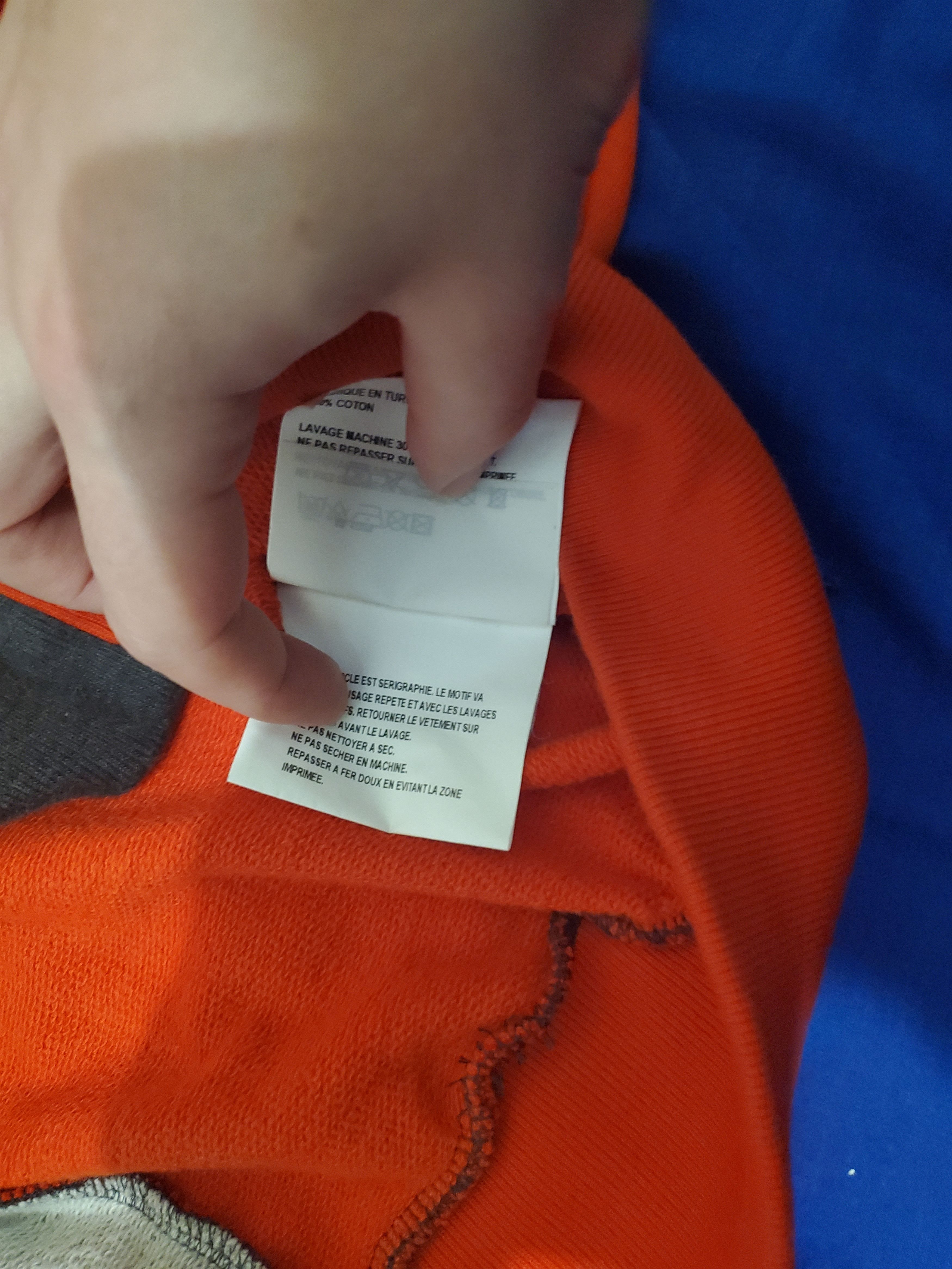 Gosha Rubchinskiy Gosha Rubchinskiy two tone combo sweater Size US M / EU 48-50 / 2 - 6 Thumbnail