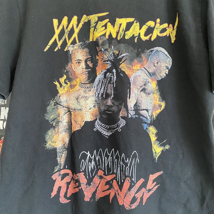 Vintage Vintage XXXTentacion Big Graphic Design T-Shirt | Grailed