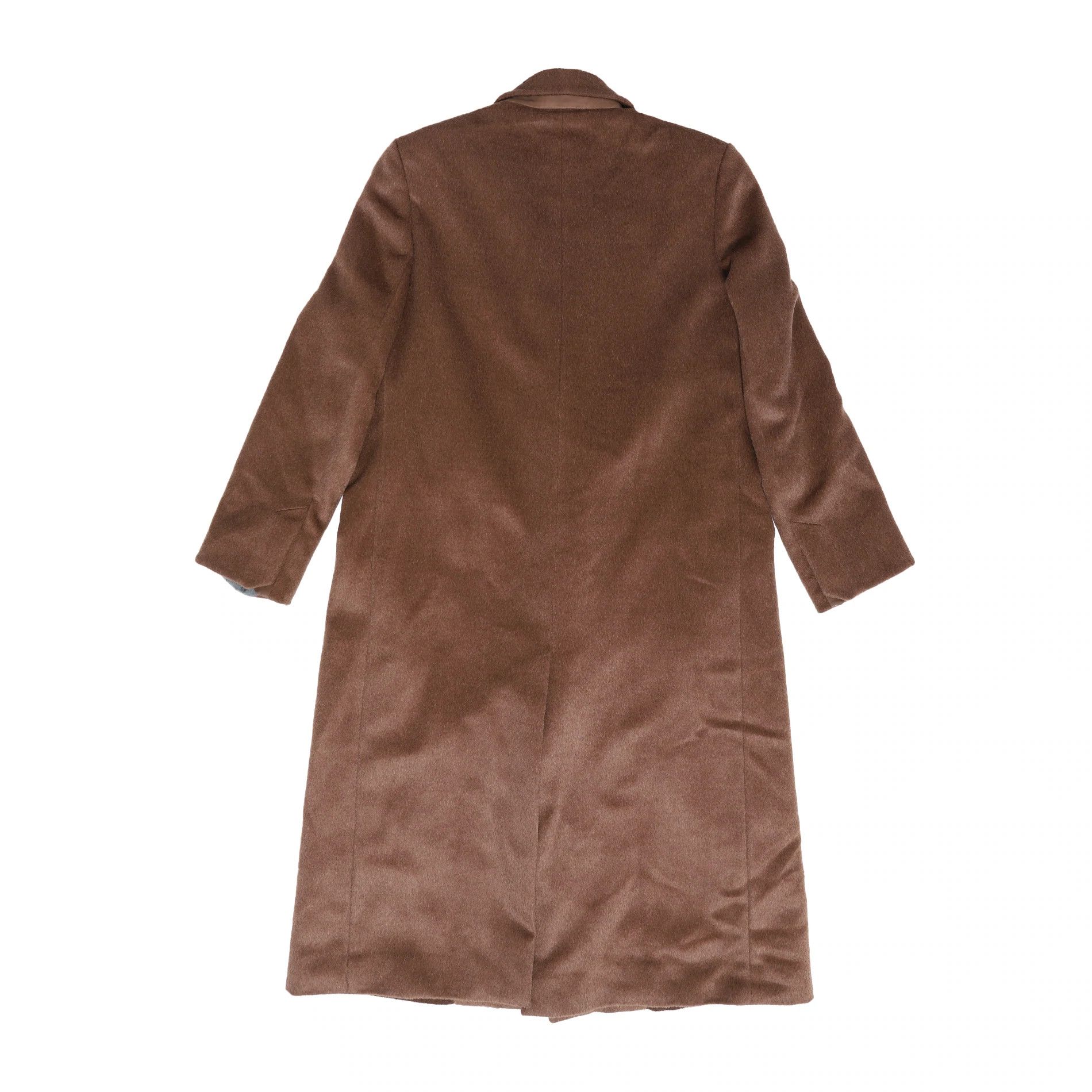 Berluti Double Breasted Brown Baby Lama Hair Coat Size US M / EU 48-50 / 2 - 2 Thumbnail