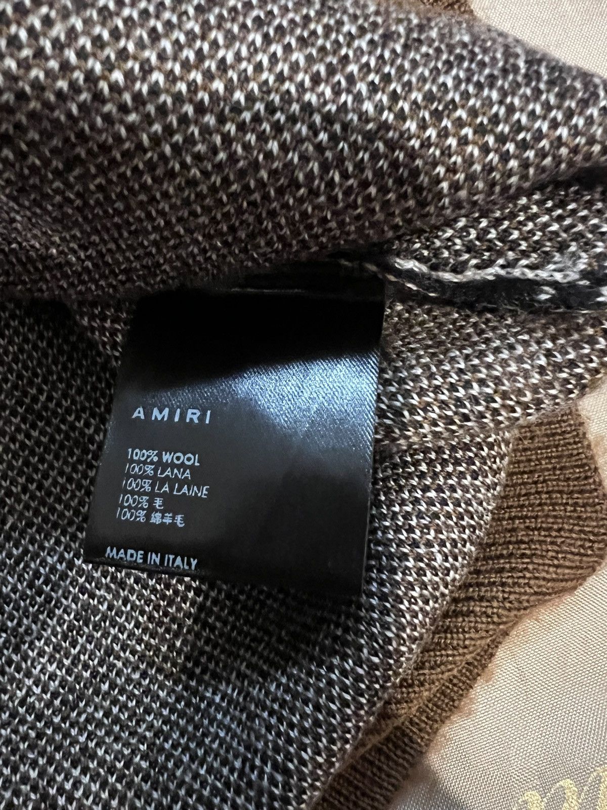Amiri Amiri Wes Lang Repeat Skull Wool Cardigan size L Size US L / EU 52-54 / 3 - 4 Thumbnail