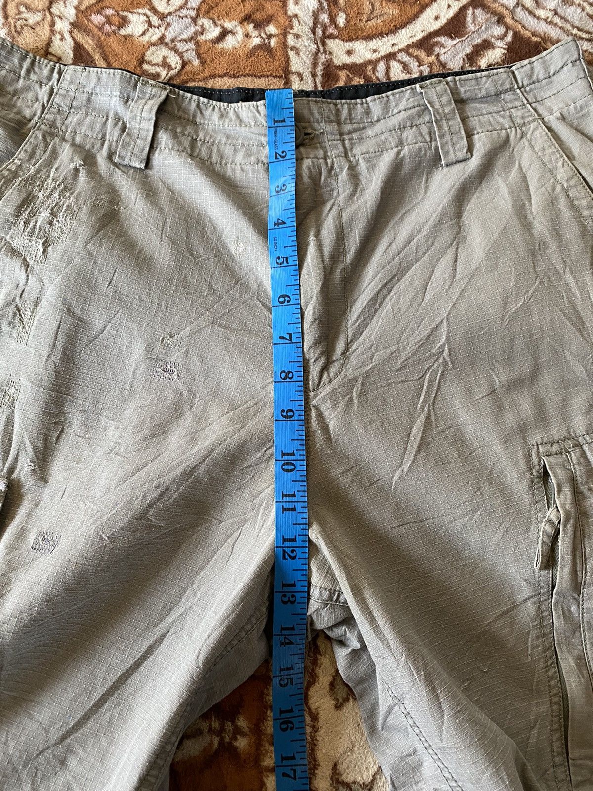 High Sierra Distressed High Sierra Shotpant Zipper TALON Rare Size US 35 - 13 Thumbnail
