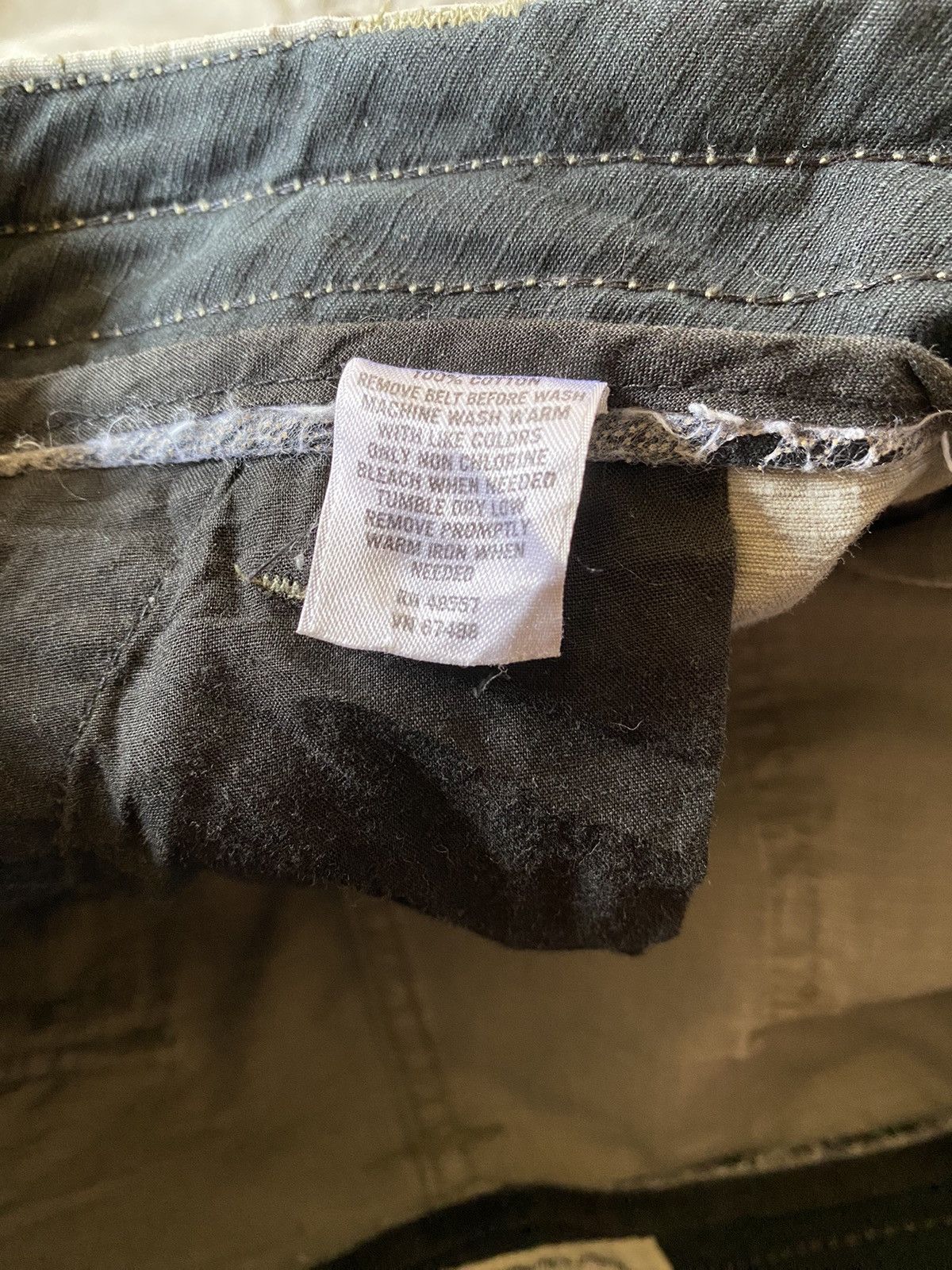High Sierra Distressed High Sierra Shotpant Zipper TALON Rare Size US 35 - 11 Thumbnail