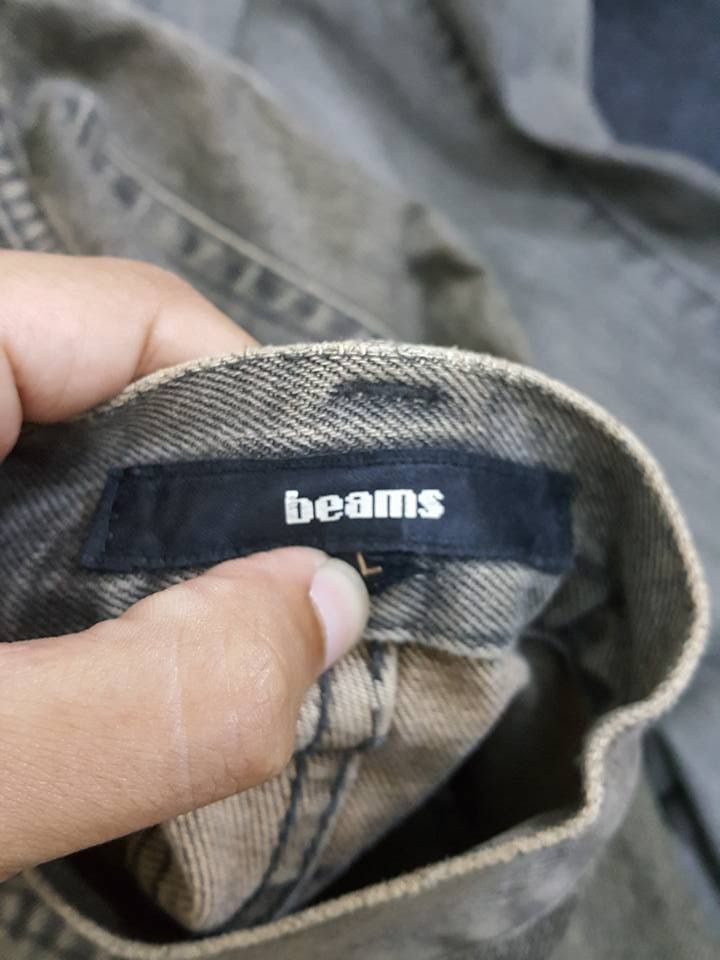 Beams Plus × Japanese Brand Stone Wash Denim Size US 34 / EU 50 - 16 Thumbnail