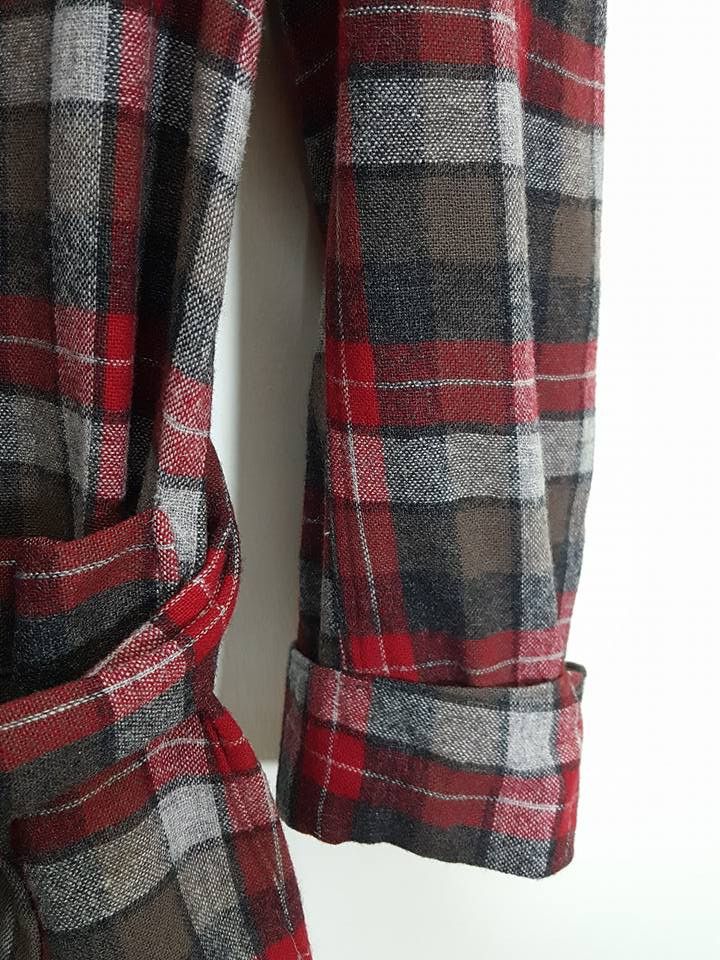 Pendleton 1960's 70s Vintage Macduff Tartan Plaid Virgin Wool Robe Size US M / EU 48-50 / 2 - 13 Thumbnail