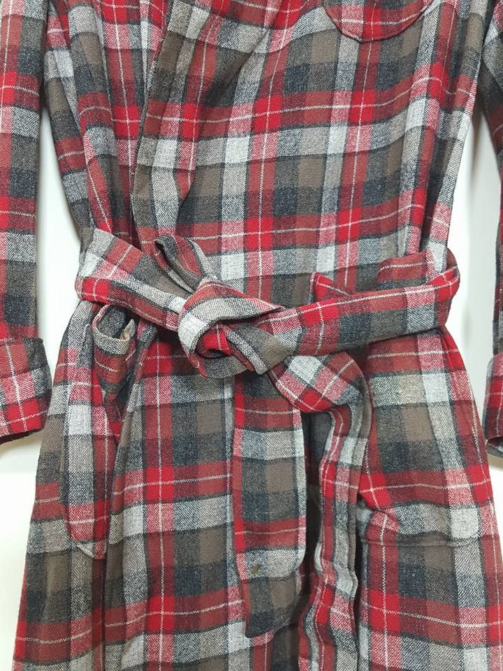 Pendleton 1960's 70s Vintage Macduff Tartan Plaid Virgin Wool Robe Size US M / EU 48-50 / 2 - 10 Thumbnail