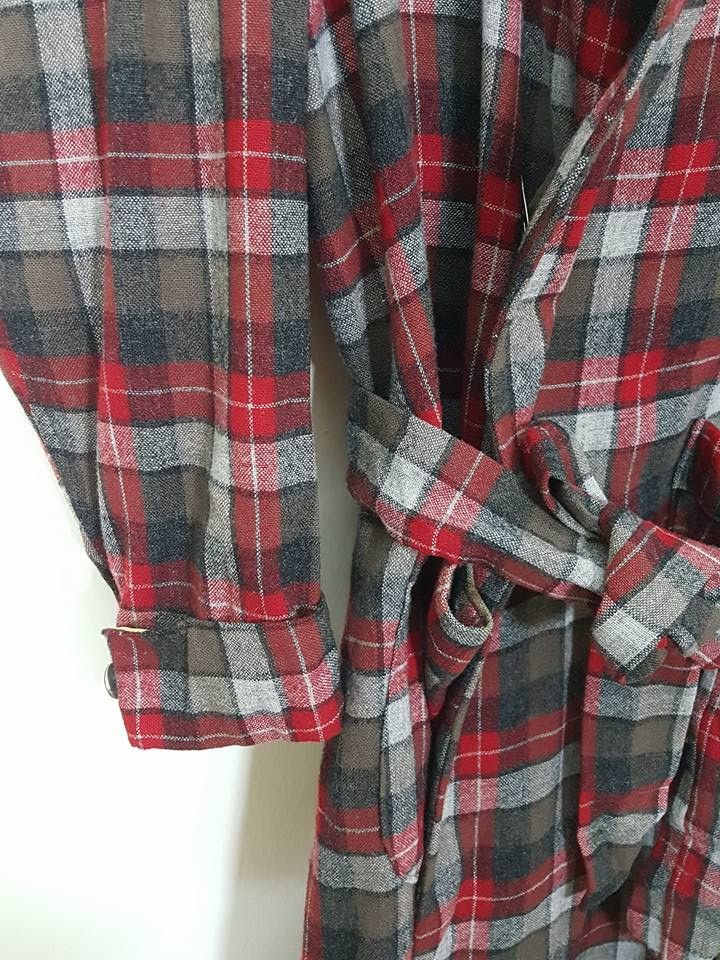 Pendleton 1960's 70s Vintage Macduff Tartan Plaid Virgin Wool Robe Size US M / EU 48-50 / 2 - 12 Thumbnail