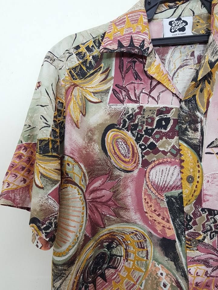 Hilo Hattie Hilo Hattie Rayon Cotton Floral Culture Abstract Pop Art Size US S / EU 44-46 / 1 - 11 Thumbnail
