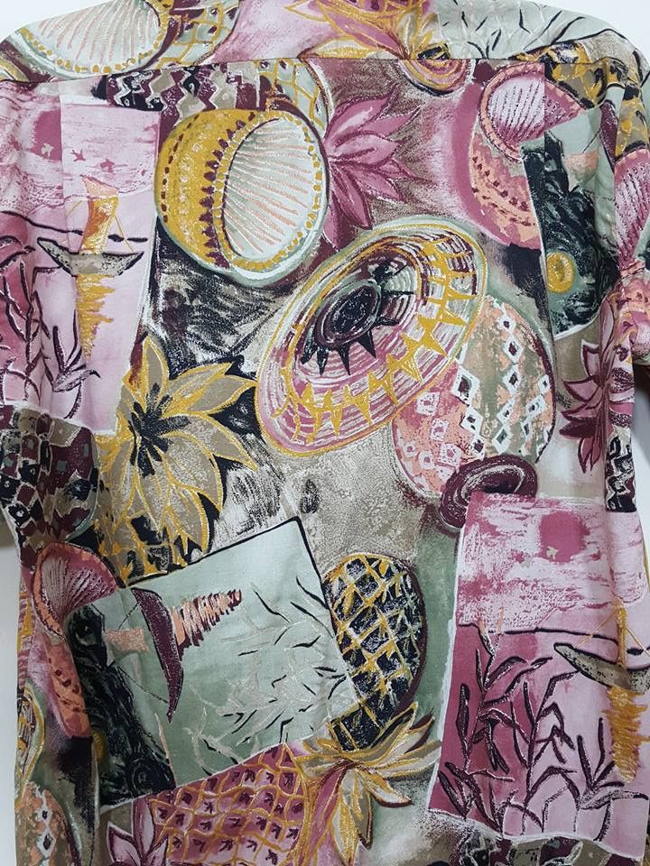 Hilo Hattie Hilo Hattie Rayon Cotton Floral Culture Abstract Pop Art Size US S / EU 44-46 / 1 - 7 Thumbnail