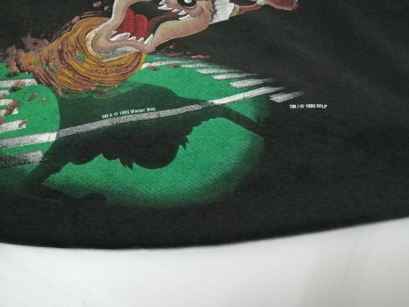 Vintage Vintage TAZZMANIA 90s Warner Bros Sweatshirt Size US XL / EU 56 / 4 - 4 Thumbnail