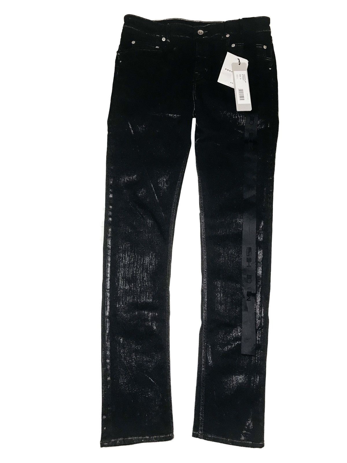 Rick Owens Foil Waxed Tyrone Denim