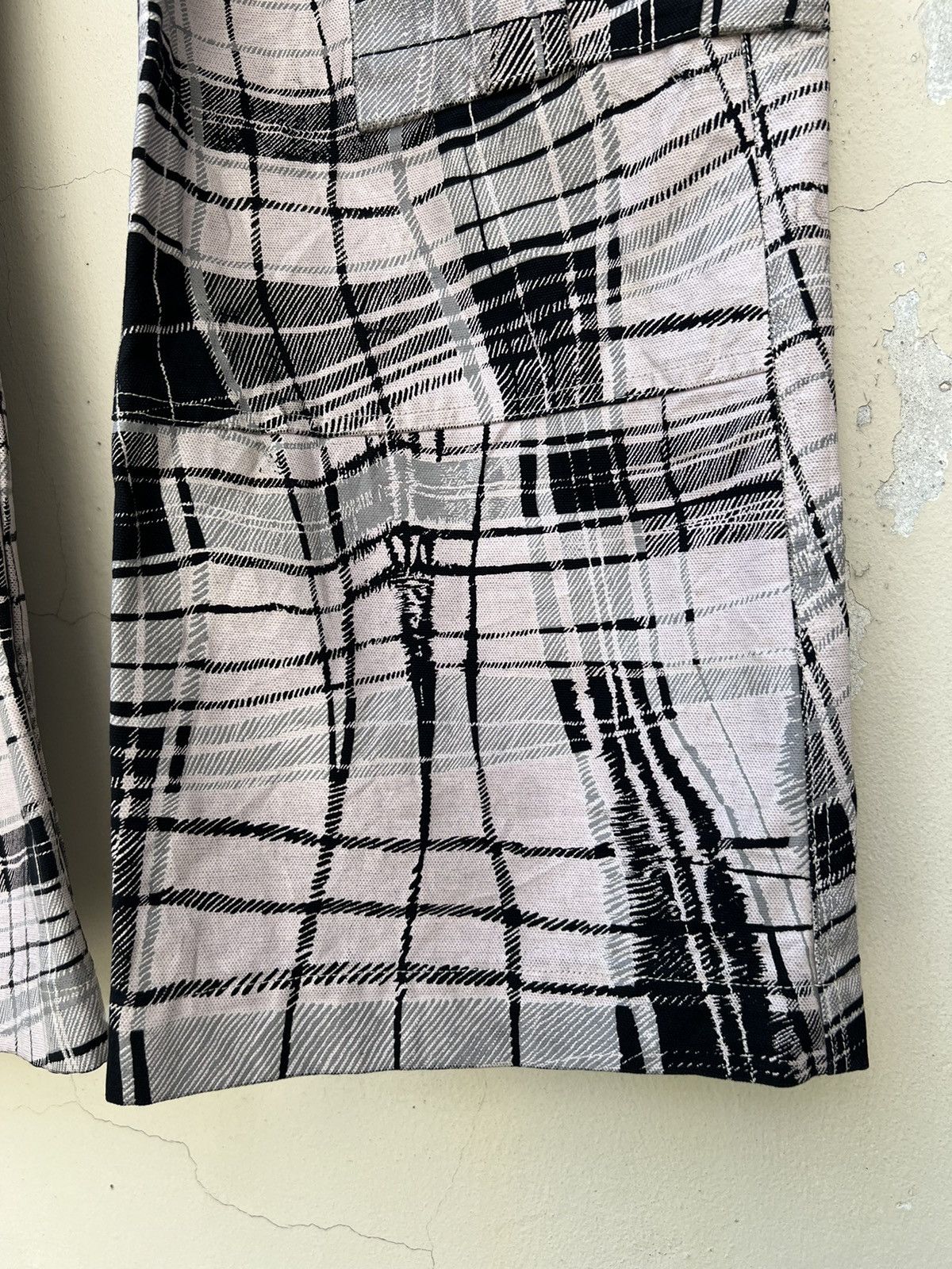 20471120 × Beauty Beast × Vintage Vintage MILK BOY Japan Wax Coated Checks Tactical Cargo Pant Size US 32 / EU 48 - 13 Thumbnail