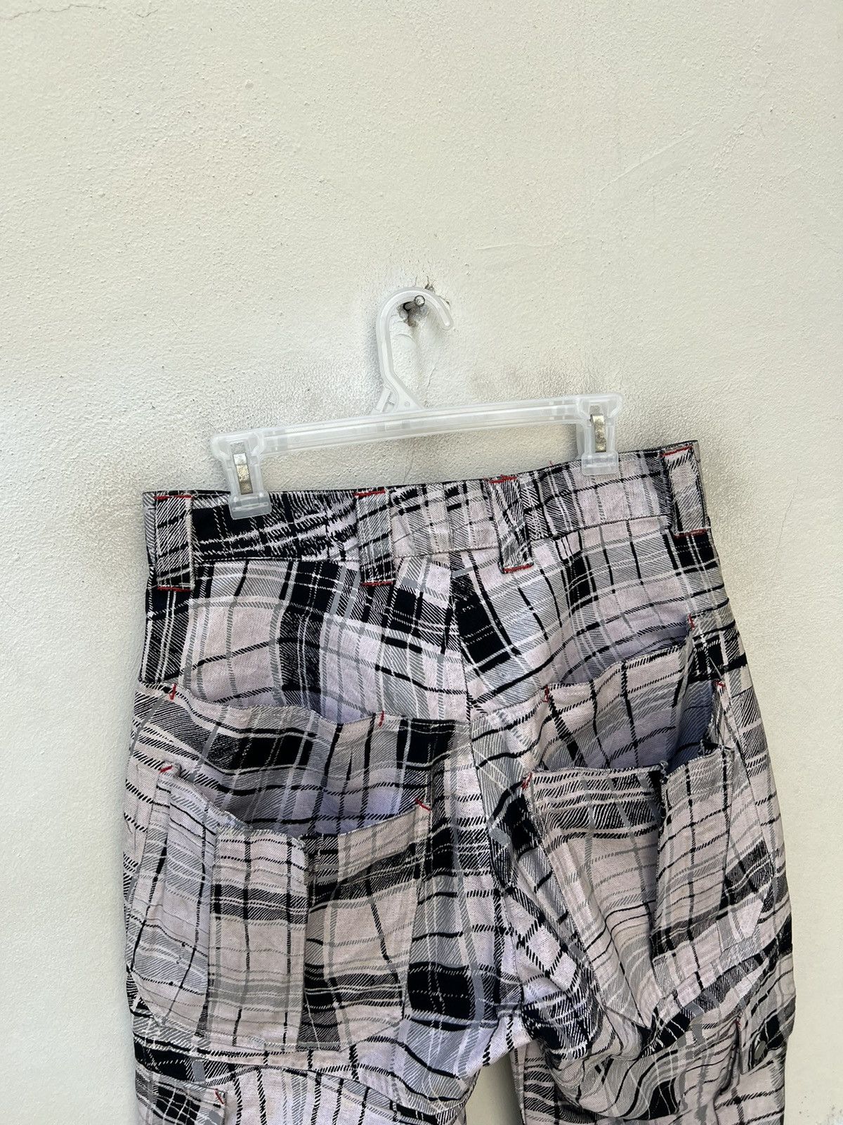 20471120 × Beauty Beast × Vintage Vintage MILK BOY Japan Wax Coated Checks Tactical Cargo Pant Size US 32 / EU 48 - 17 Thumbnail