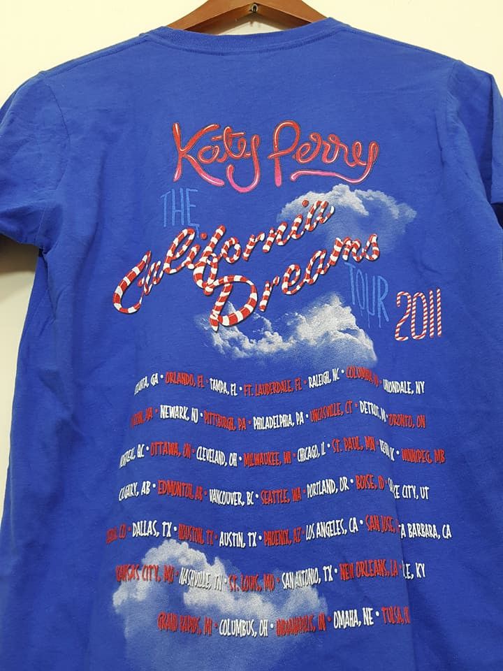 Band Tees Katy Perry Tour 2011 Copyrighted Concert Shirt Size S NWOT Size US S / EU 44-46 / 1 - 7 Thumbnail