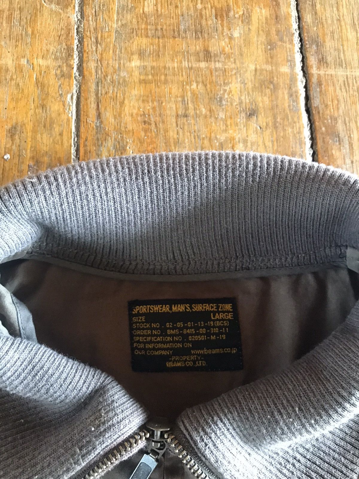 Beams Plus × Vintage Tanker Jacket Design Military Multiple Pocket Size US L / EU 52-54 / 3 - 2 Thumbnail