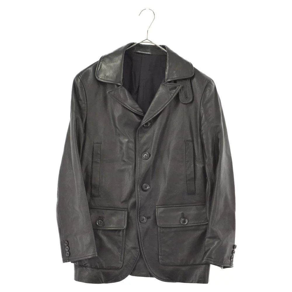 buy on sale Yohji Yamamoto POUR HOMME 13AW 4B Leather Tailored