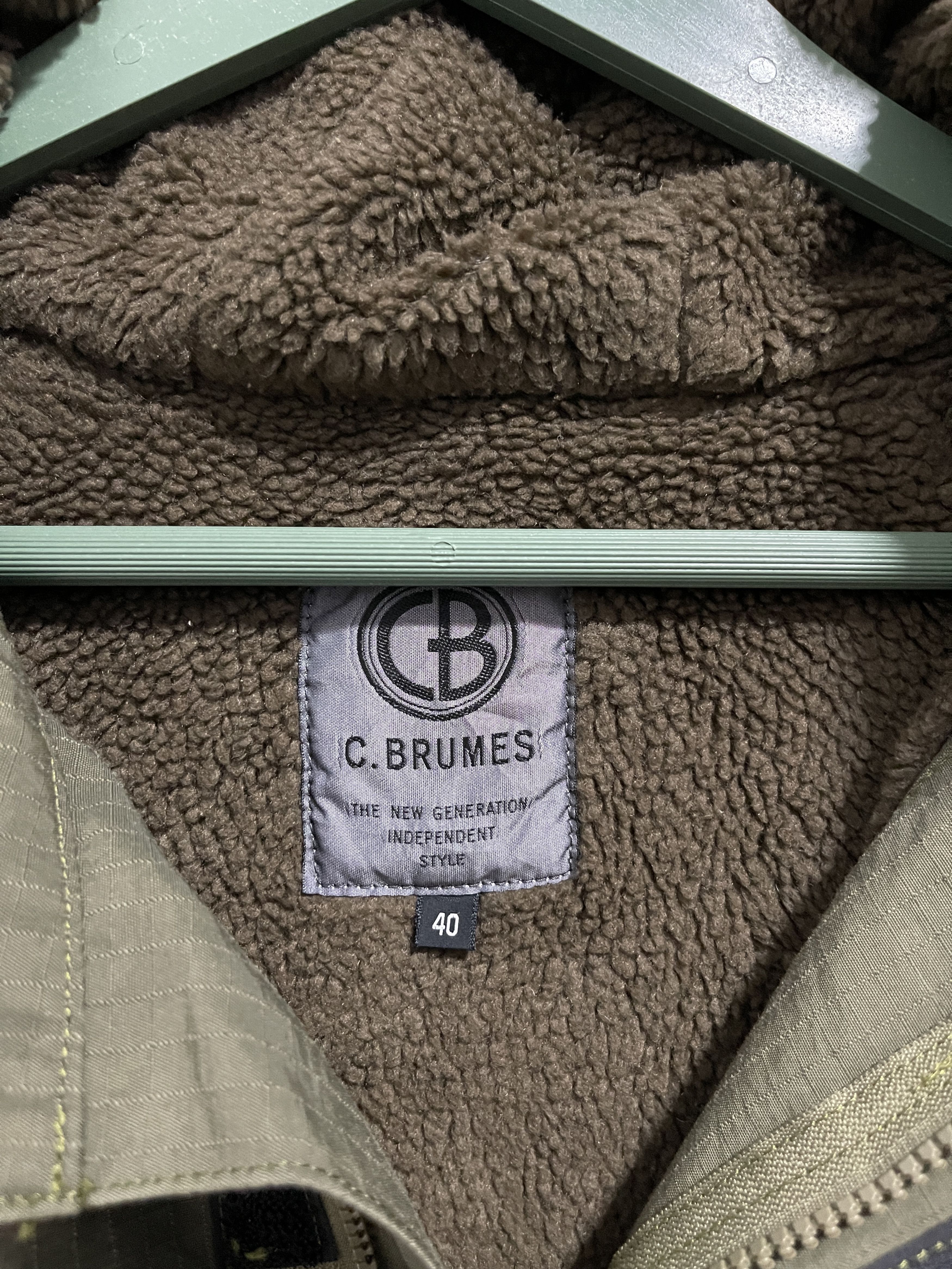 Japanese Brand × Vintage Japanese C.Brumes Quilted Fleece Half Zip Anorak Jacket Size US M / EU 48-50 / 2 - 11 Thumbnail