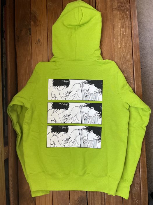 Supreme DSWT Supreme x Akira Syringe Green Zip Hoodie | Grailed