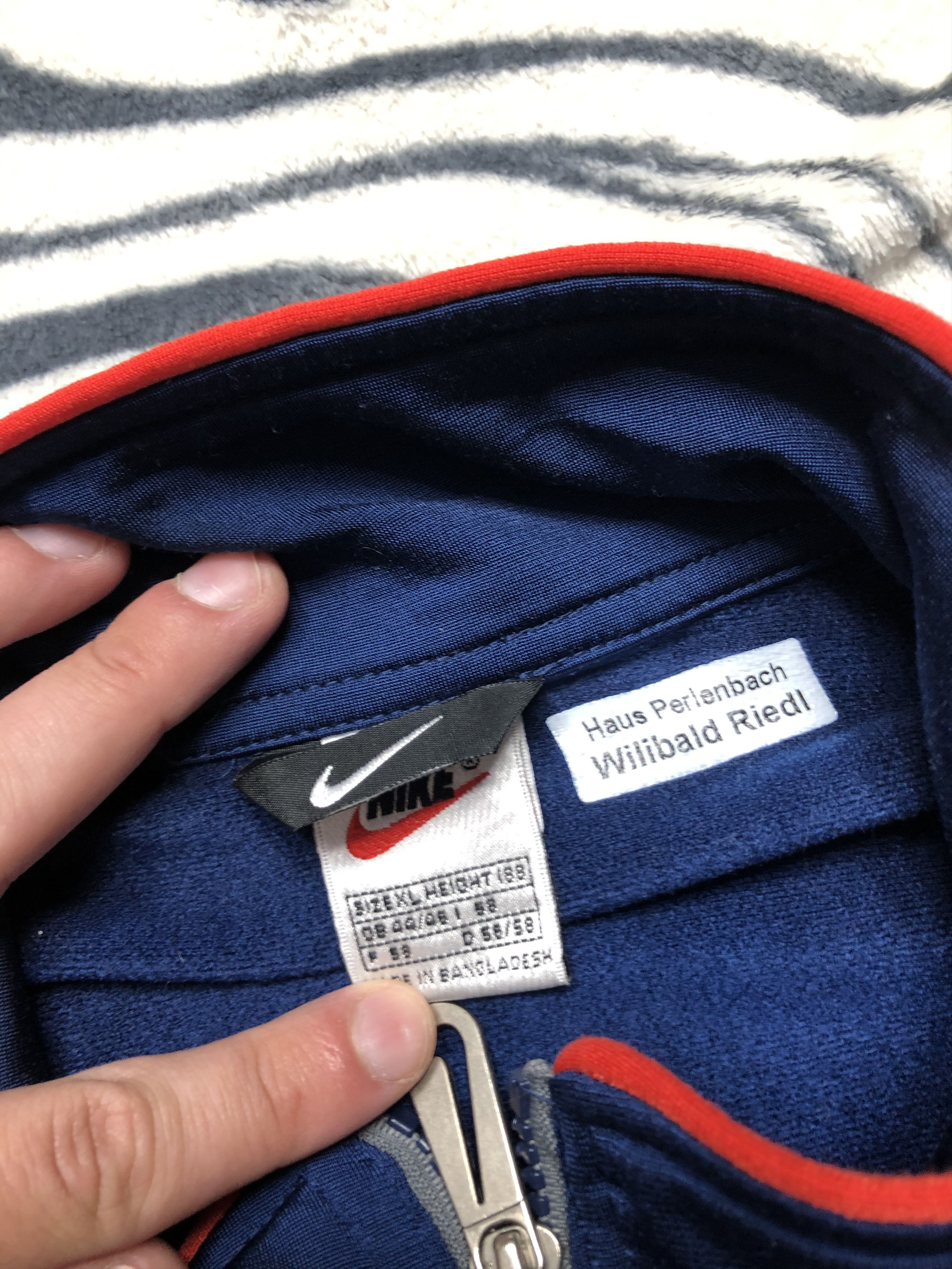 Nike Nike Vintage Mens Track Top Jacket Size US XL / EU 56 / 4 - 3 Thumbnail