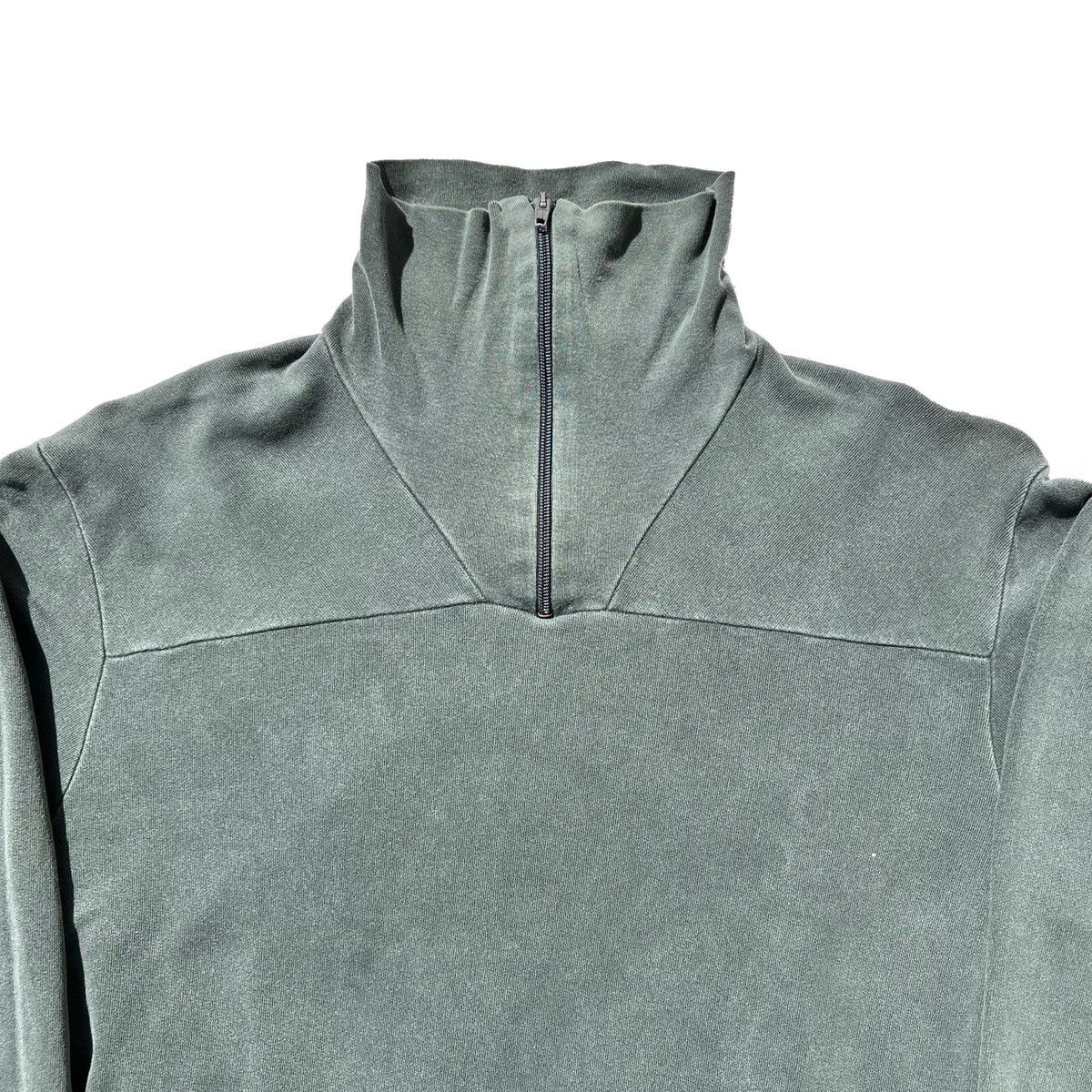Maison Margiela Maison Margiela Miss Deanna garment dye half zip Sweater Size US L / EU 52-54 / 3 - 2 Thumbnail
